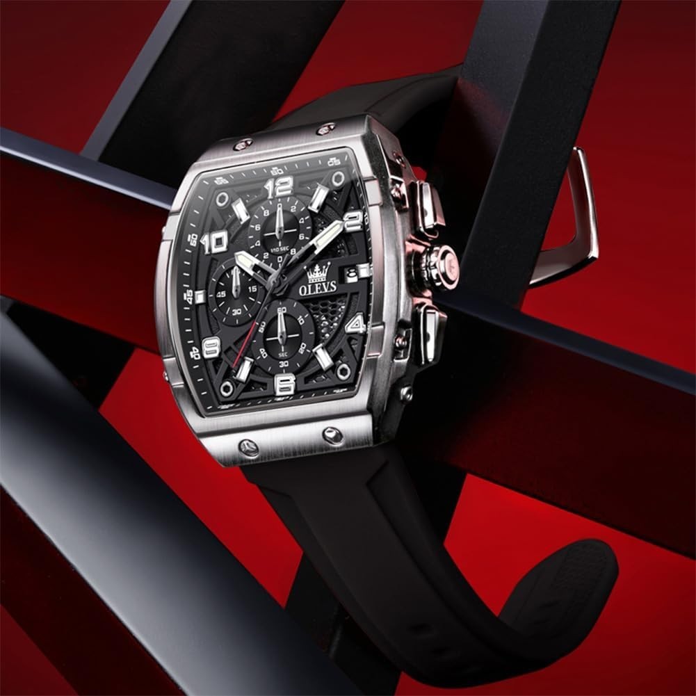 Luxury Men’s Chronograph Watch – Waterproof, Luminous & Stylish | Business Ready