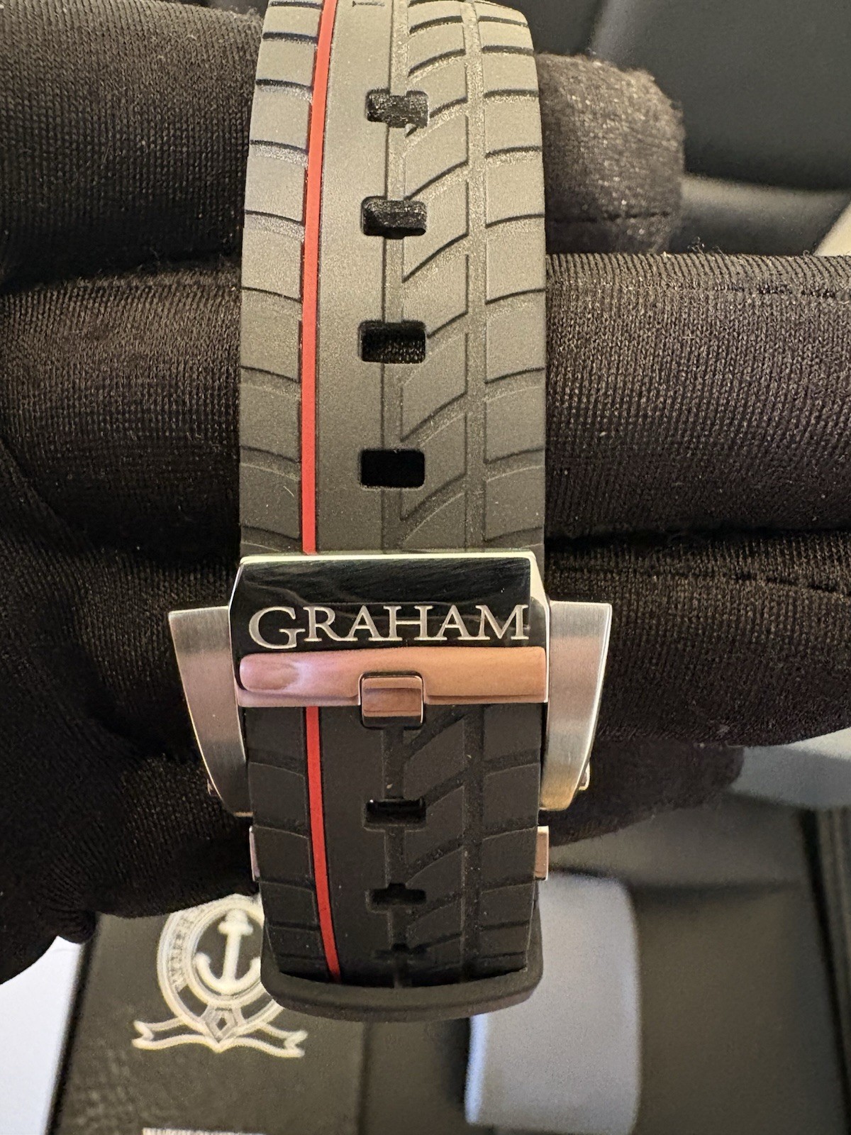 GRAHAM SILVERSTONE RS SUPERSPRINT AUTOMATIC CHRONOGRAPH 2STBC.B05A MSRP $8400