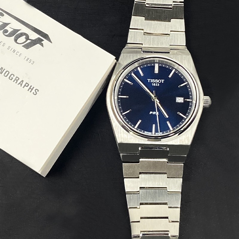 Tissot PRX/316L T137.410.11.041.00 Blue Dial Men’s 40MM Quartz Chronograph Watch