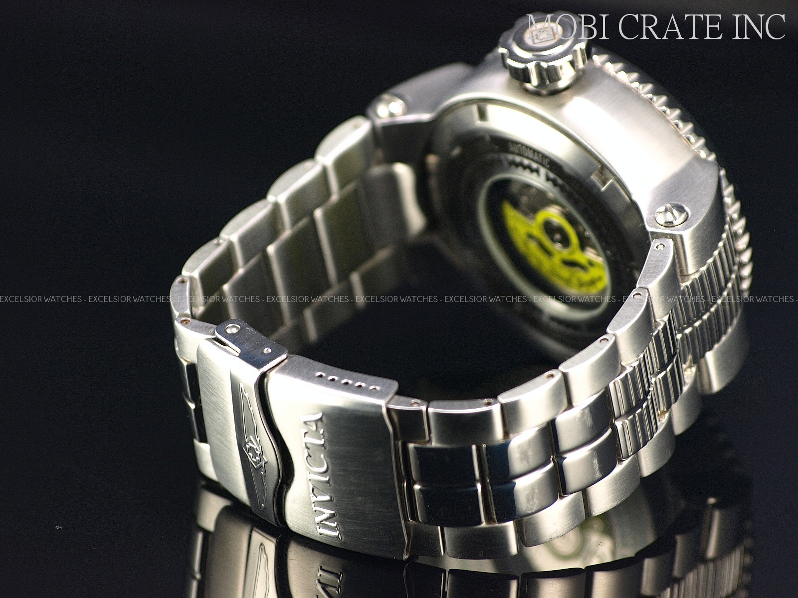 Rare Invicta Men’s 52mm Pro Diver NH35A AUTOMATIC Blue Dial SS 500m Watch