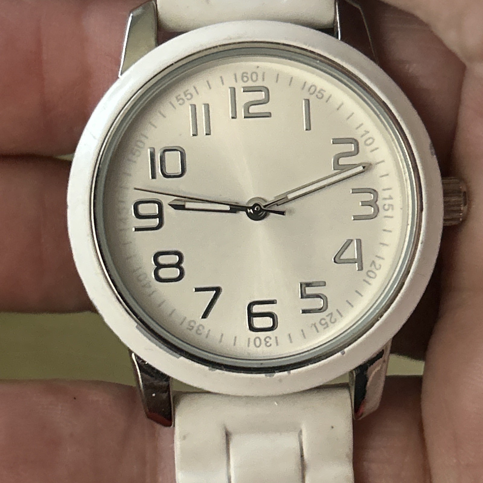 White Easy Read Watch By Xhilaration