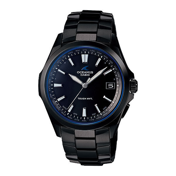 Casio Oceanus OCW-S100B-1AJF Titanium Sapphire Solar Radio Men’s Watch Black New