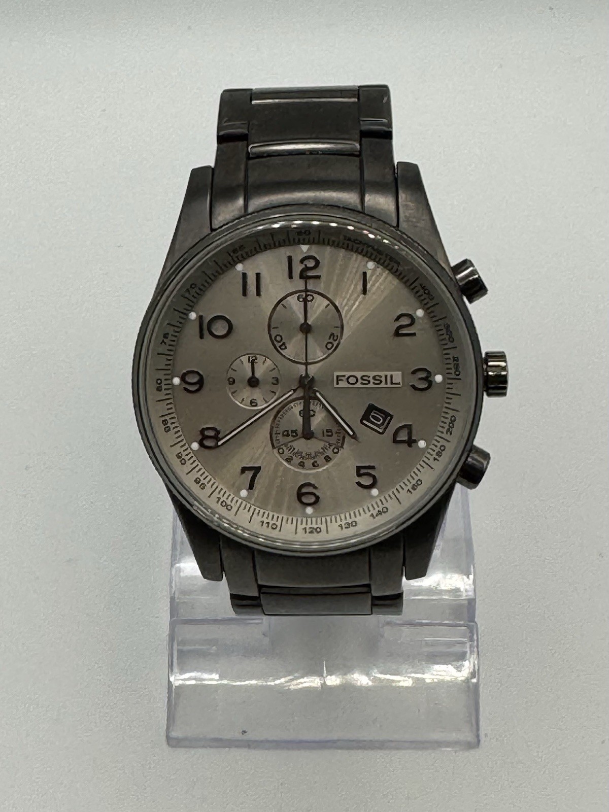 Fossil Arkitekt FS-4250 Chronograph 45mm mens wrist watch PLS SEE ALL PICTURES