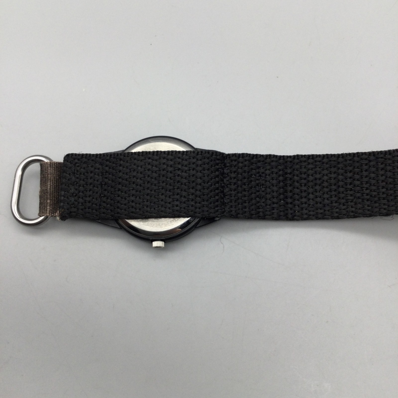 Red Balloon T Rex Time Teller Watch Kids Boy 32mm Black Tone Nylon Band