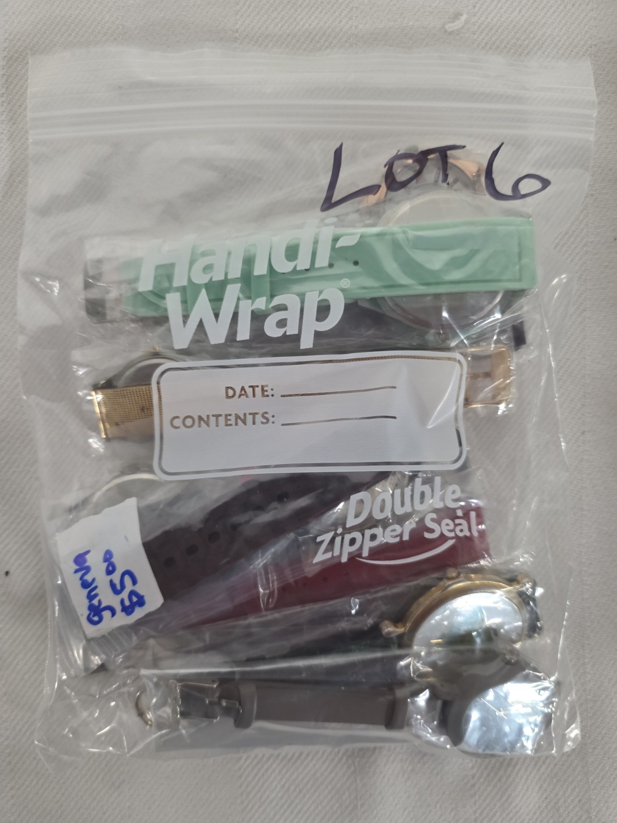 10 Watches W/new Batteries Lot #6