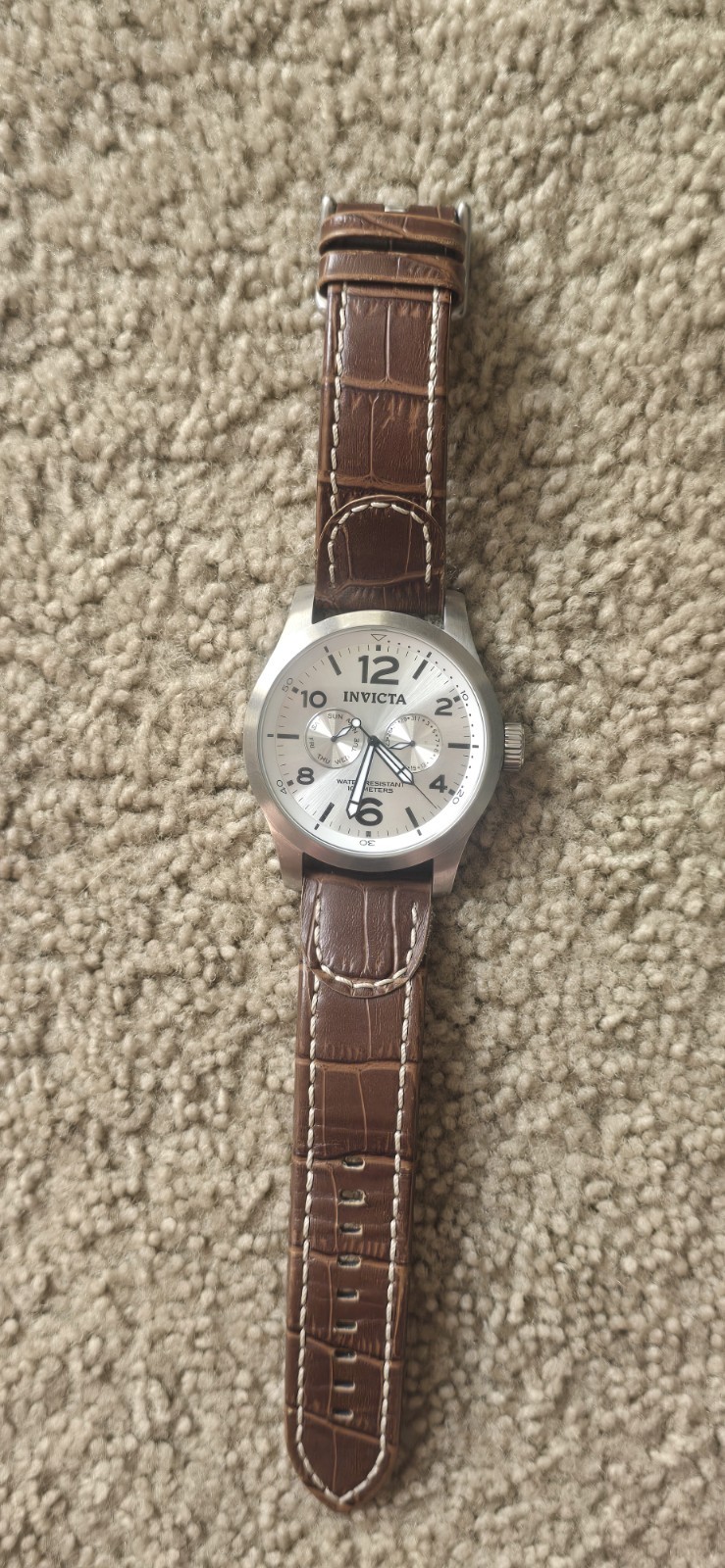 Invicta Men’s I-Force Quartz 48mm Silver Dial