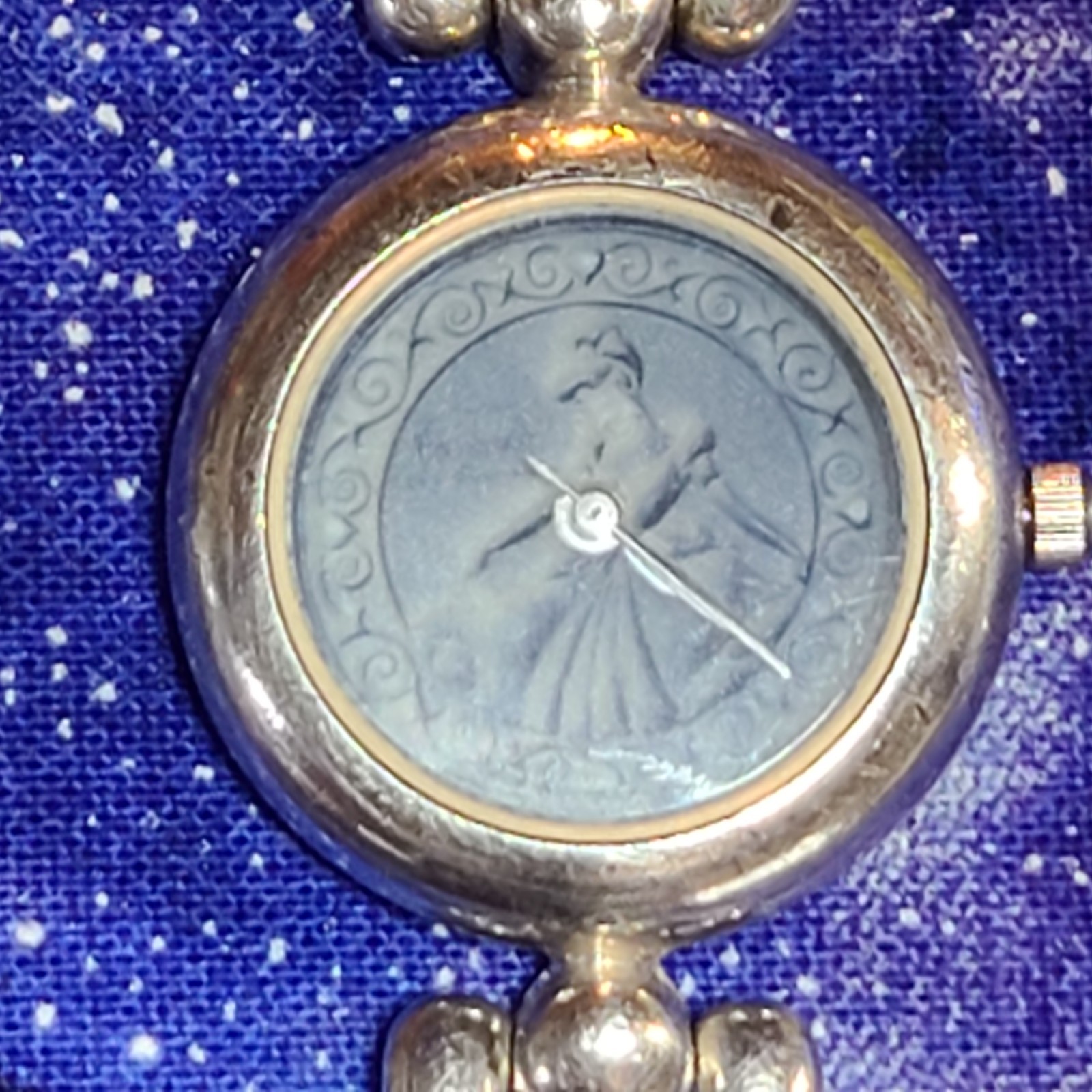 Disney Cinderella 50th Fossil Watch Sterling Silver LE Box Ready To Wear Video