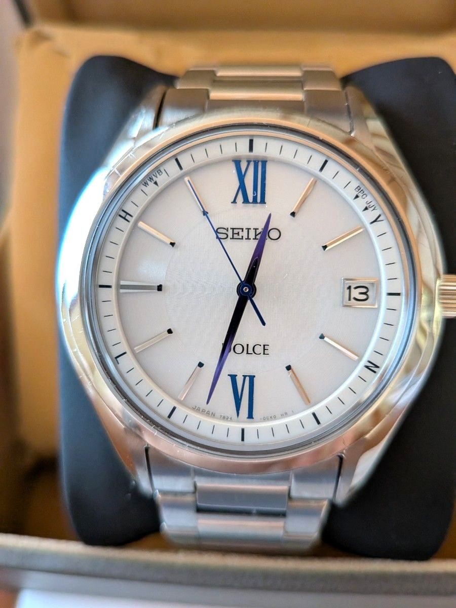SEIKO Dolce SADZ185 Radio Solar Titanium Watch