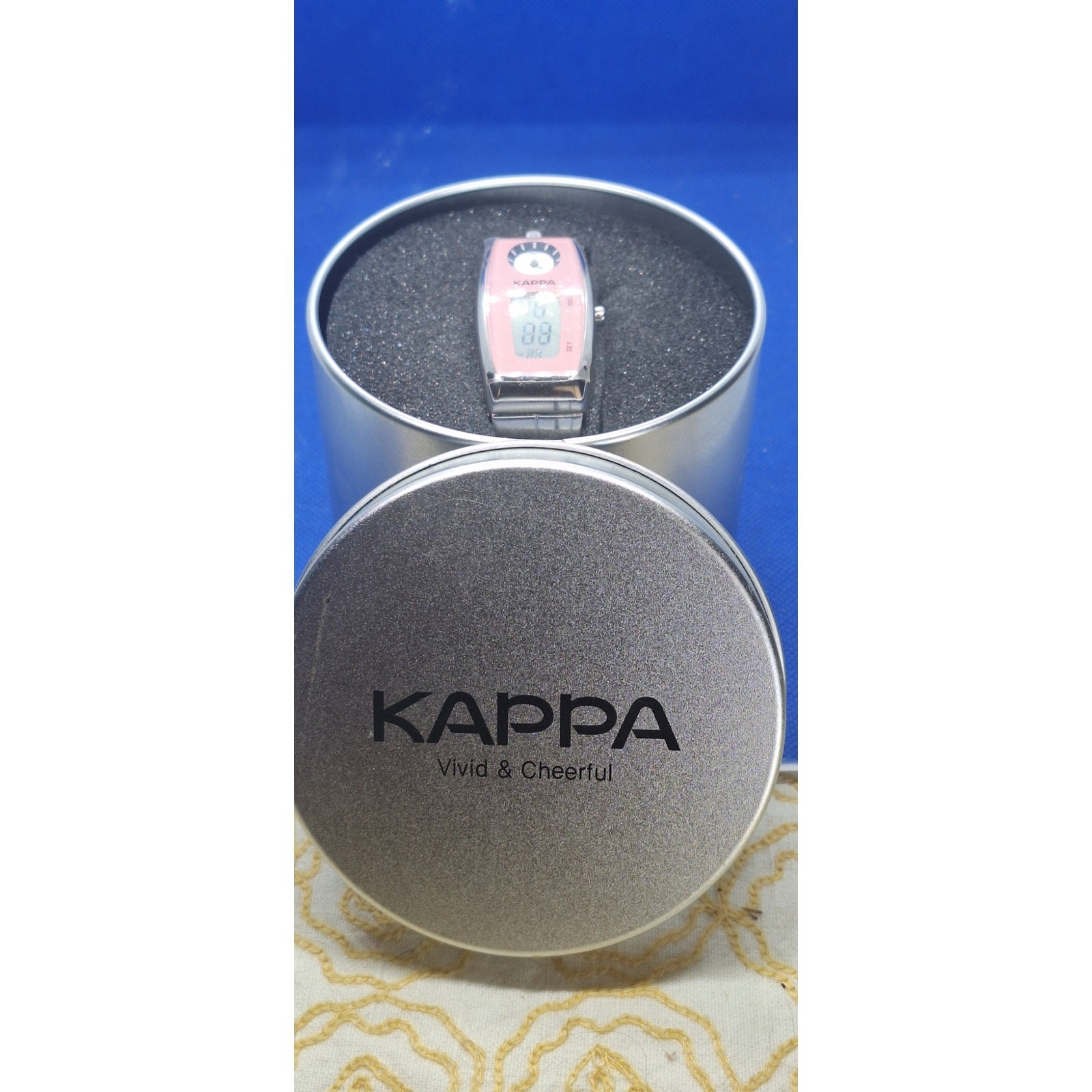KAPPA DS025 Womens Watch Genuine Leather New in Box Quartz New Battery