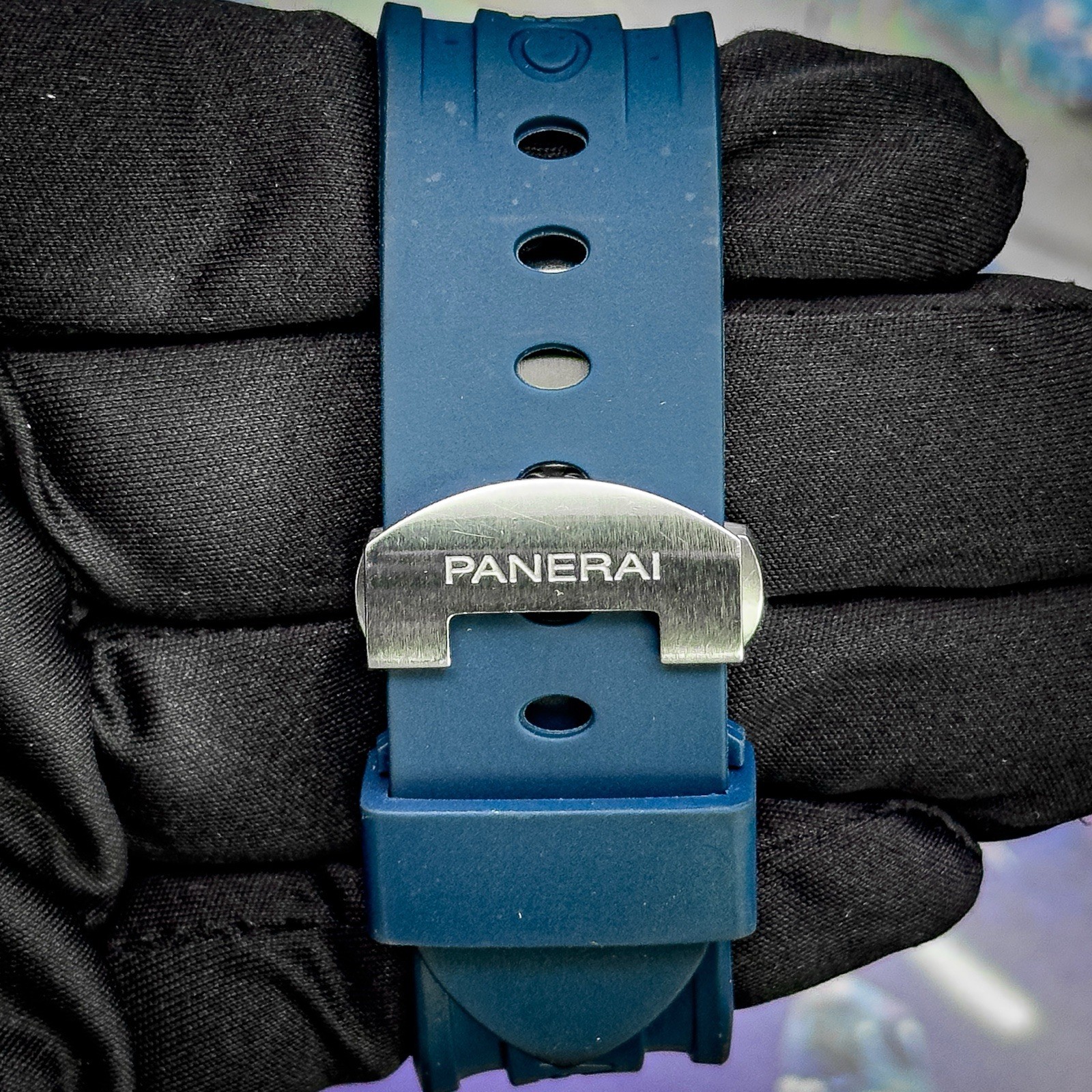 Panerai Luminor GMT PAM00089 Titanium 44mm Automatic Grey Dial Mens Watch