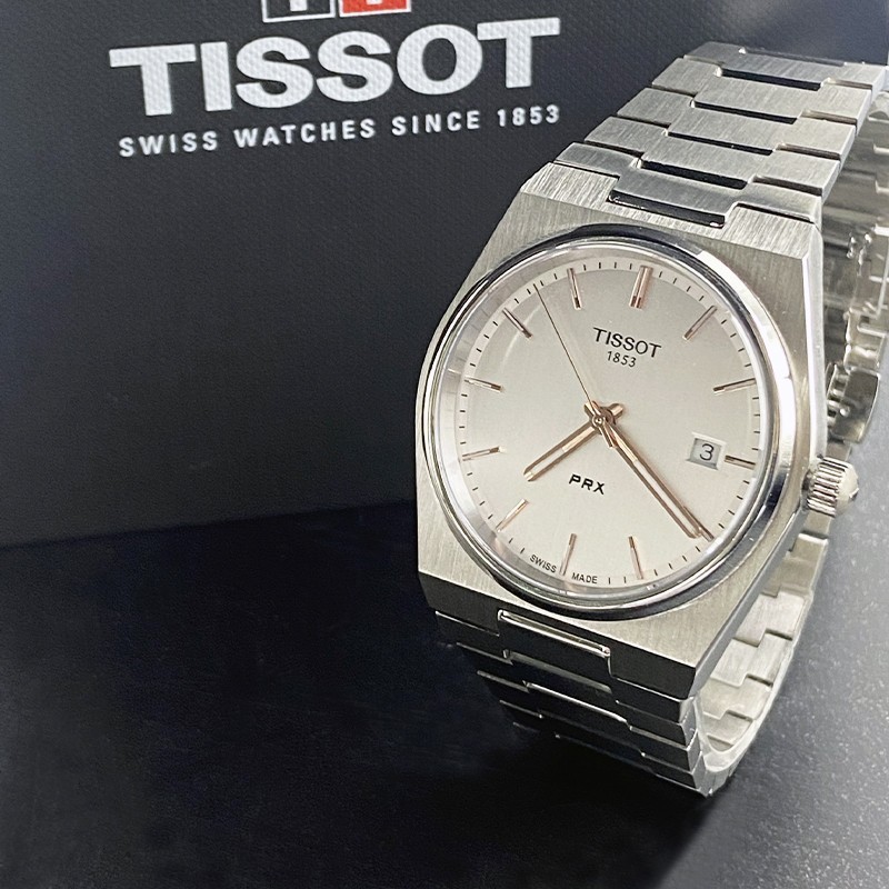 Tissot Classic PRX/316L T137.410.11.031.00 White Dial Men’s 40MM Quartz Watch