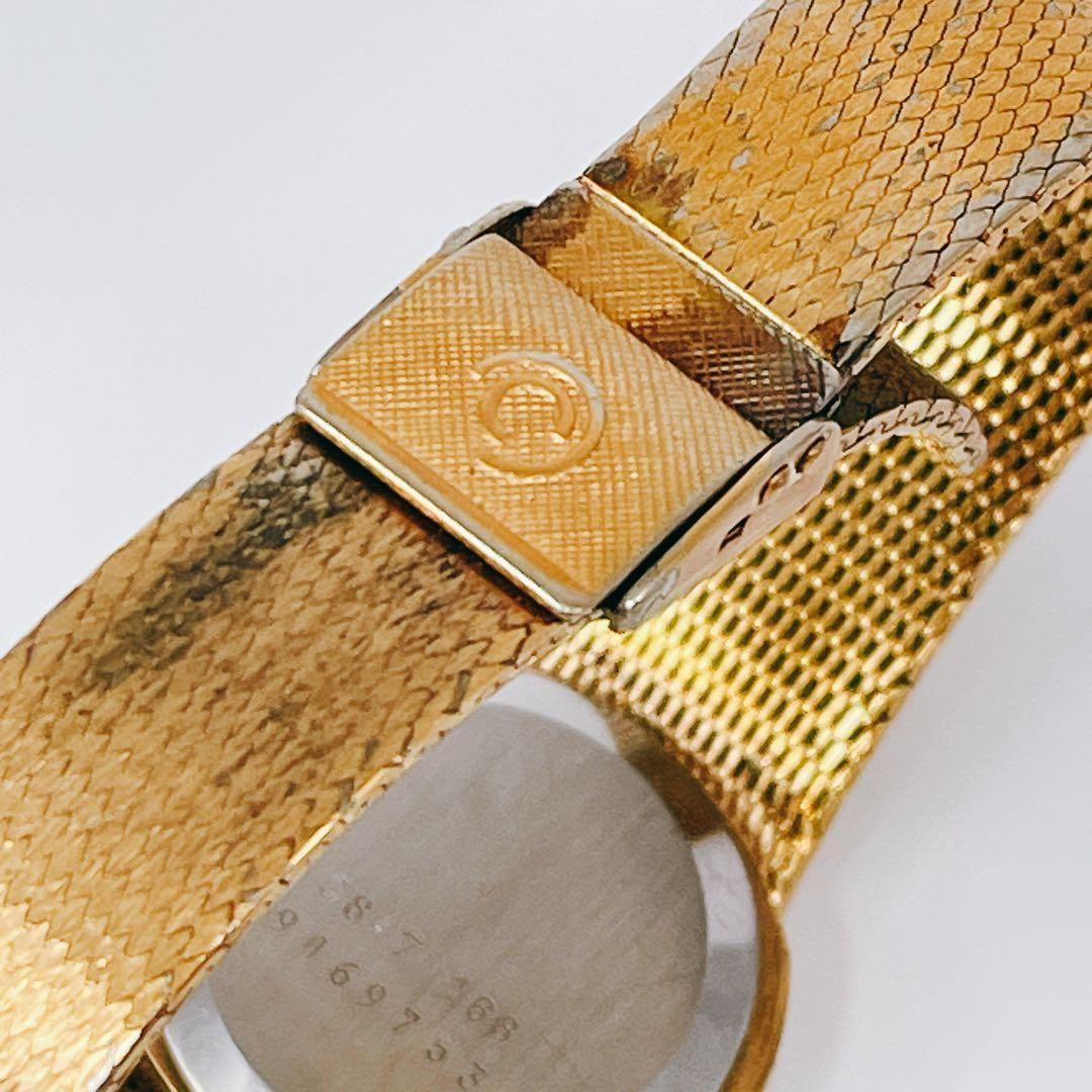 Certina vintage square manual wind gold ladies wristwatch Japan 071118