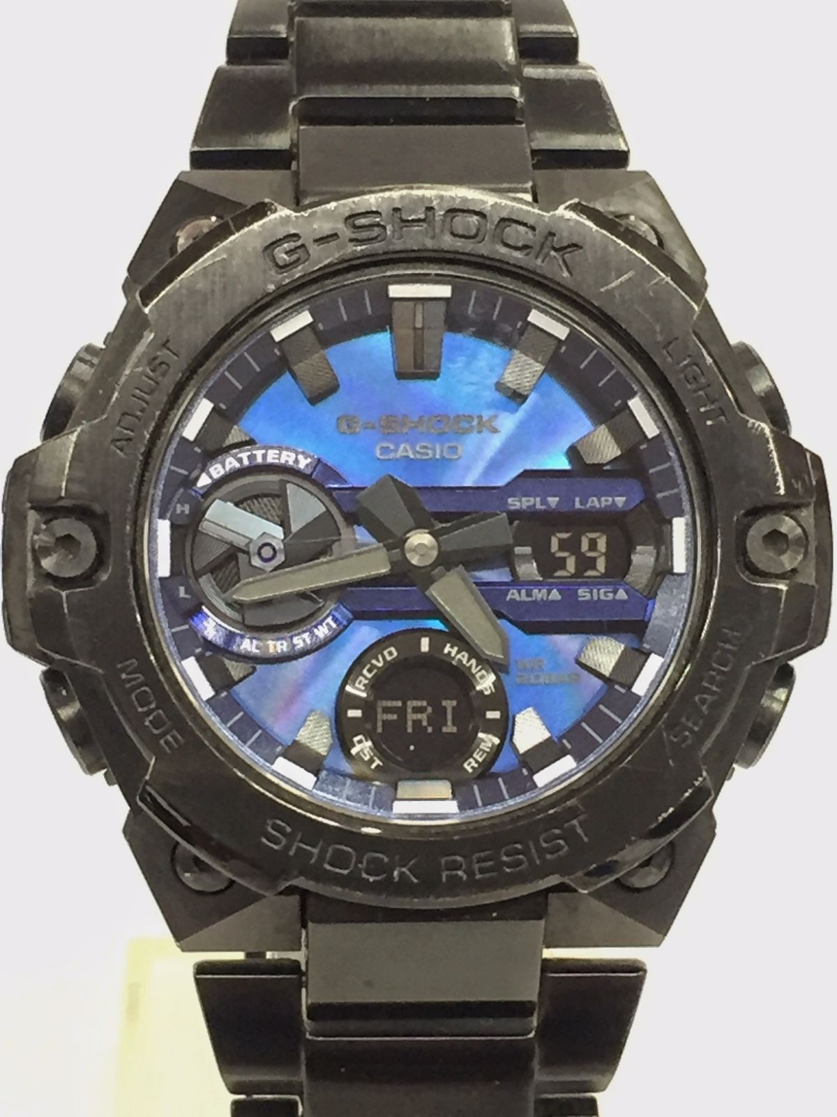 CASIO G-SHOCK GST-B400 Solar Black Dial Unisex Watch