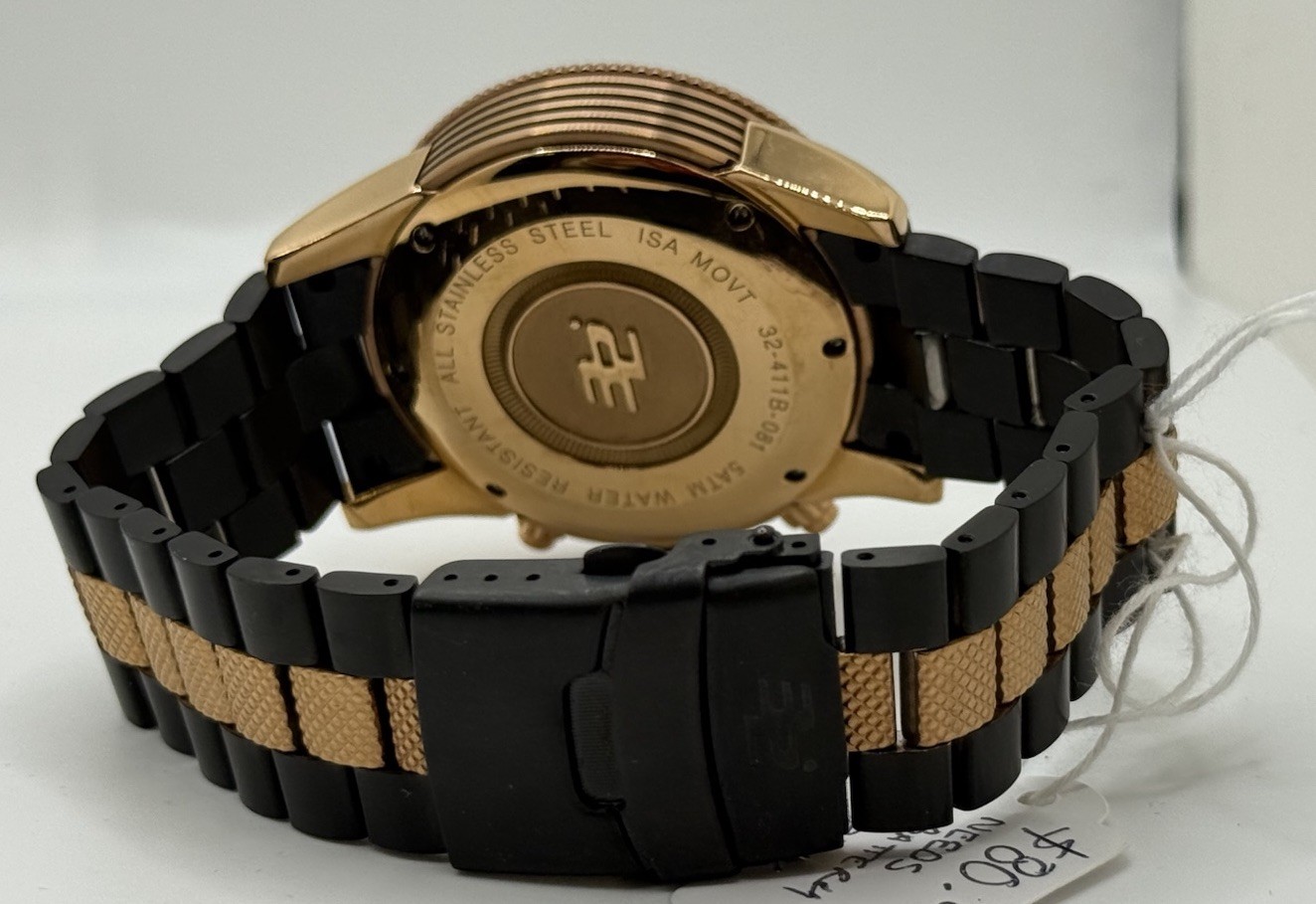 32 Degrees Chronograph Two-Tone Watch 32-411B-081 5ATM Water Resistant