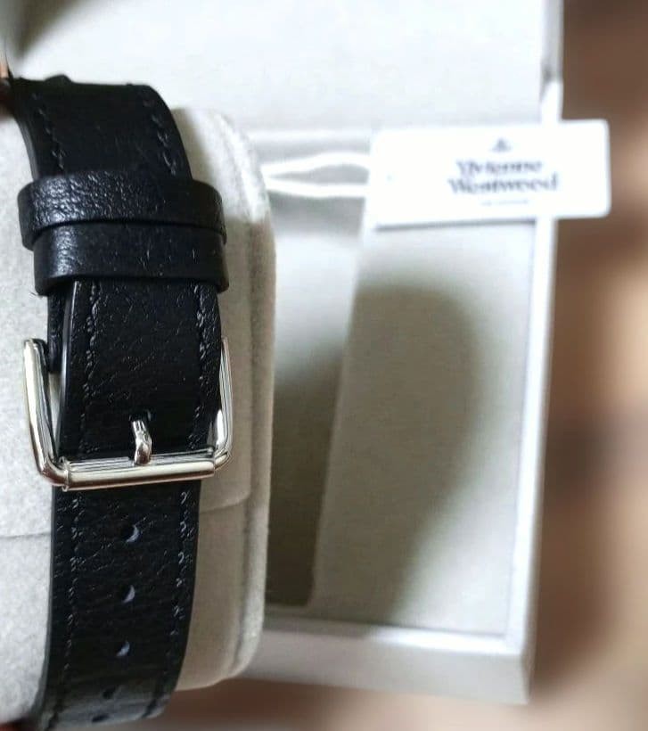 Vivienne Westwood Watch Black Gold Orb