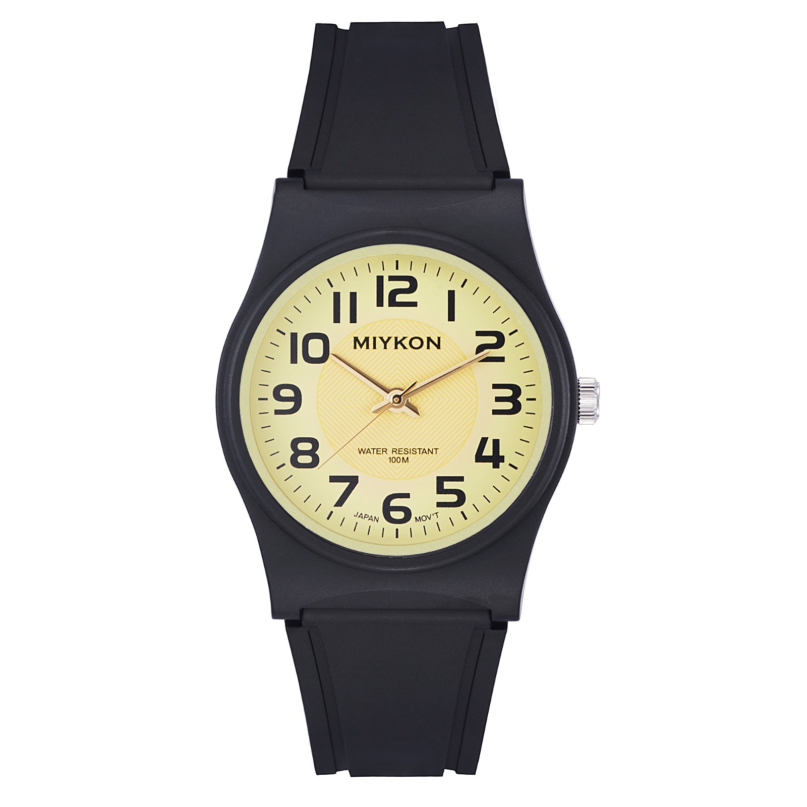 Miykon Easy Reader Watches for Men – Shockproof Resin, Japanese Quartz, 100M WR