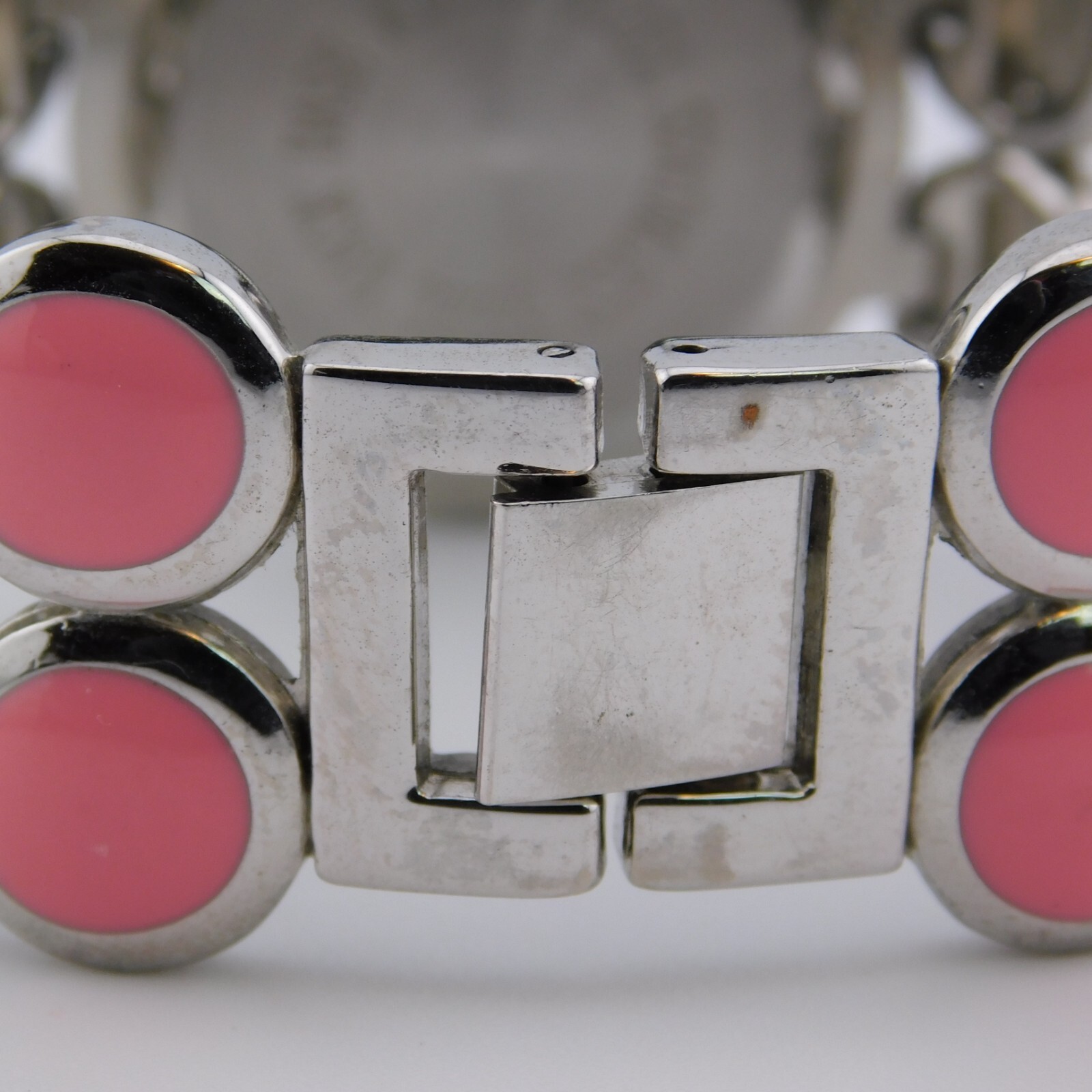 Sophie Pink-Tone Enameled Quartz Analog Women’s Watch Sz. 6″ New Battery