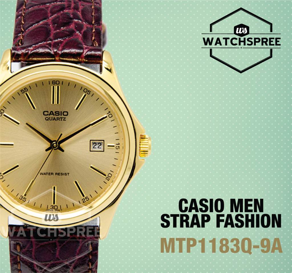 Casio Strap Fashion Men’s Watch MTP1183Q-9A
