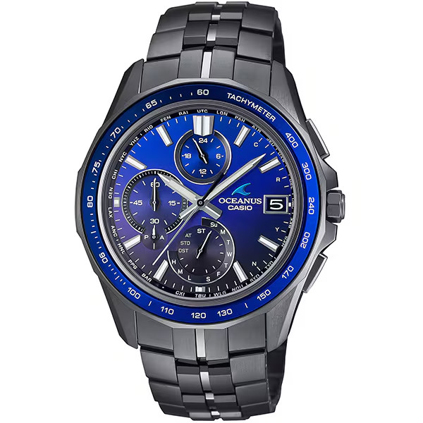 Casio OCEANUS Manta OCW-S7000B-2AJF Solar Radio Watch Men’s Japan