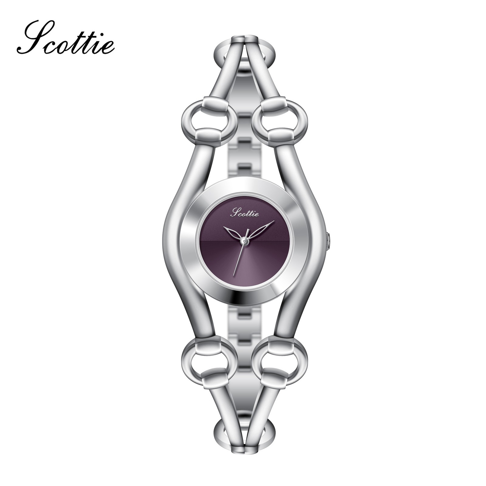 Women Hollow Design Quartz Watch Elegant Jewelry Clasp Fashion Wristwatch New