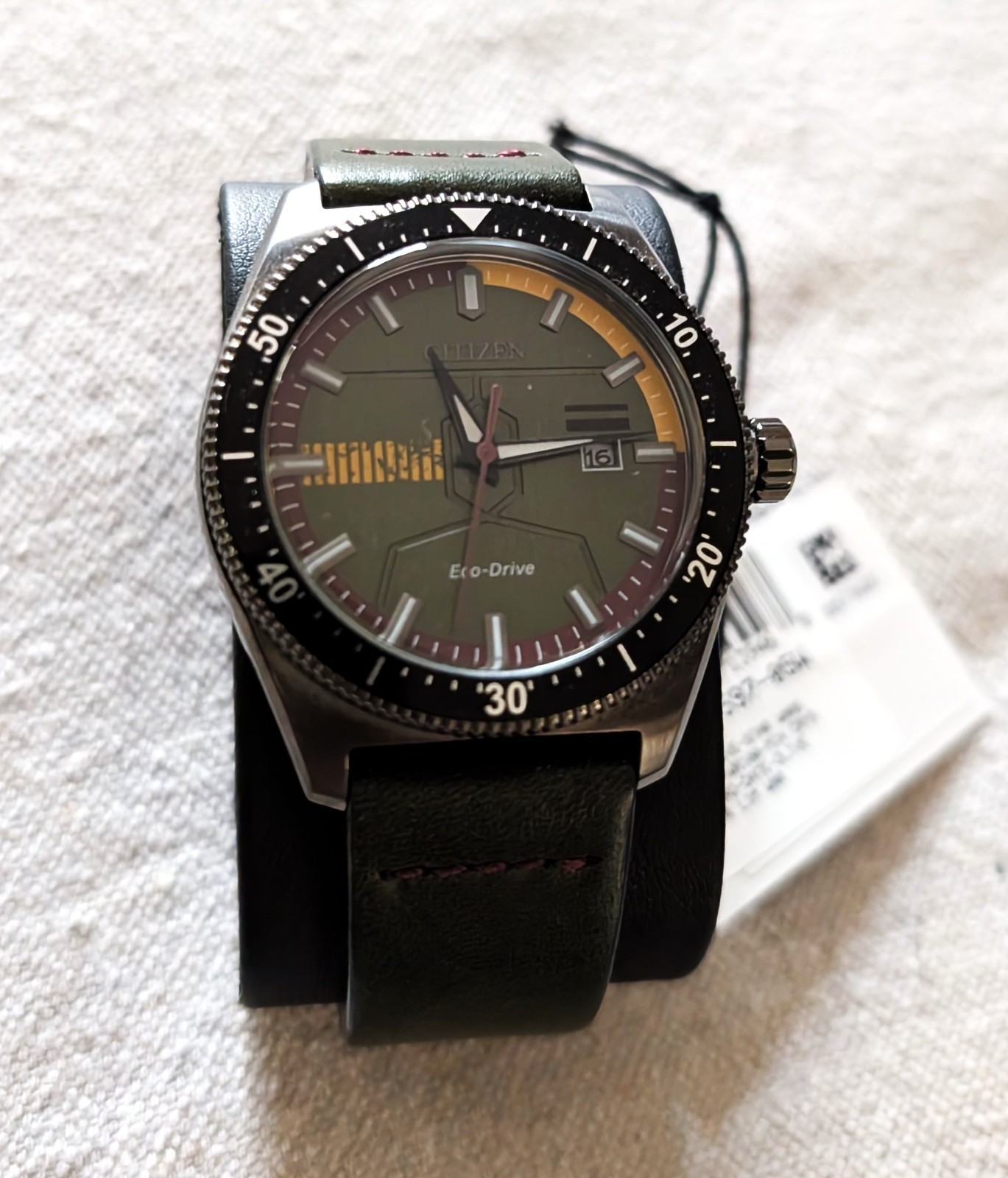 Star Wars Boba Fett Limited edition Citizen Eco-drive wristwatch