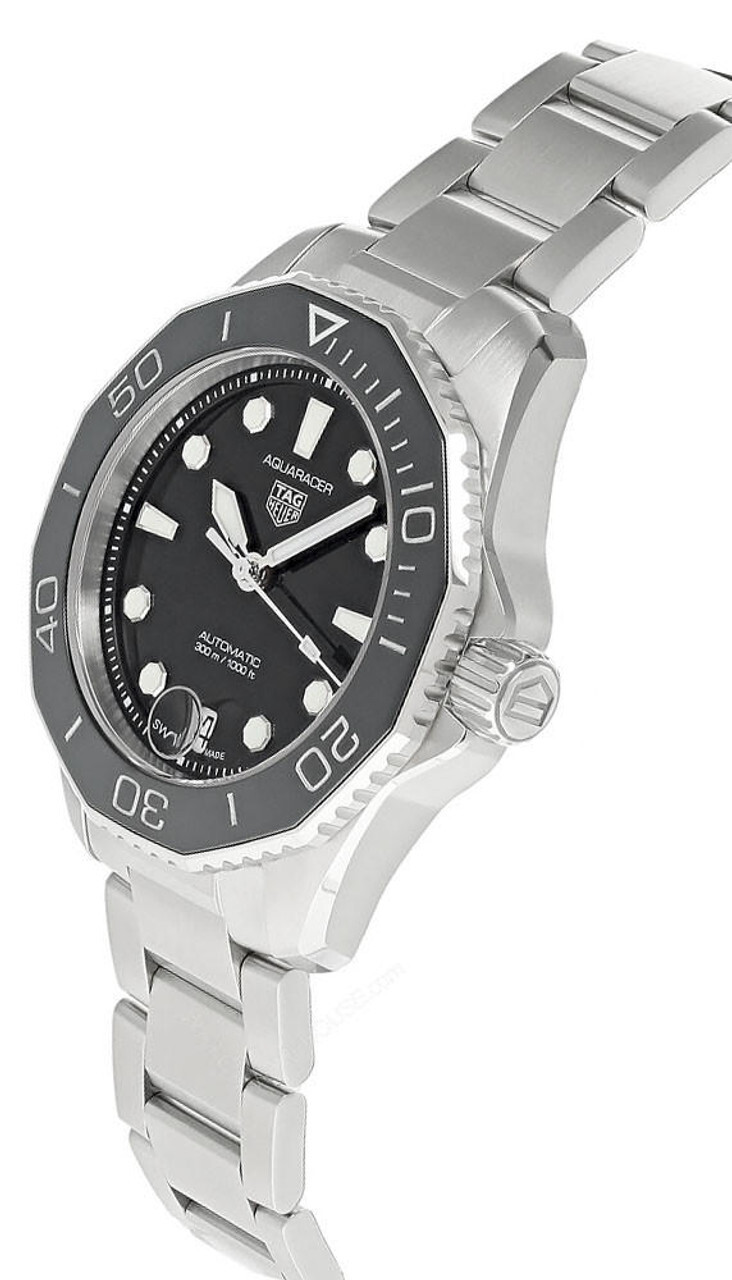 TAG HEUER AQUARACER AUTO 36MM SS BLACK DIAL WOMEN’S WATCH WBP231D.BA0626