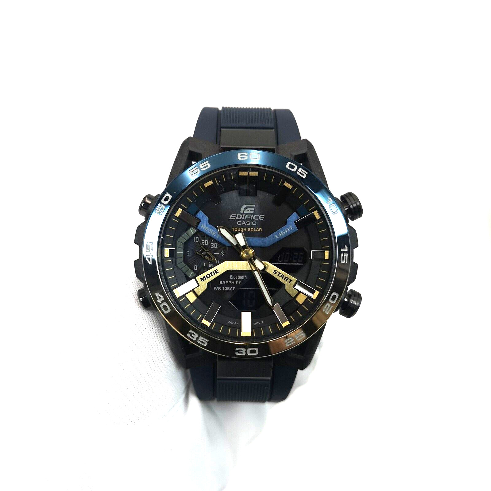 CASIO EDIFICE ECB-2000YNP-1AJF Black Nighttime Drive Series Men Watch New in Box