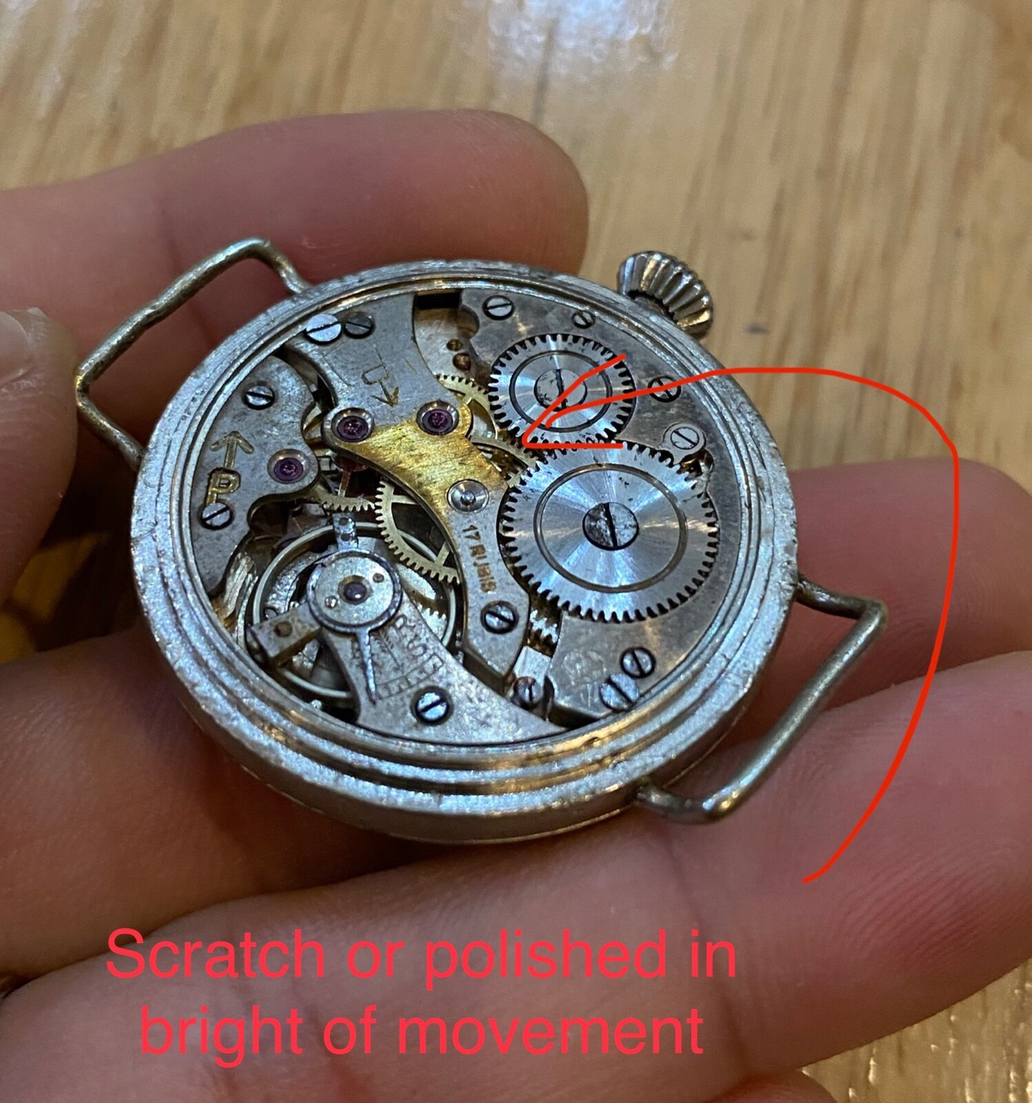 vintage early PAF Issued West End Watch Co Trench WW Army Pakistan PLS READ