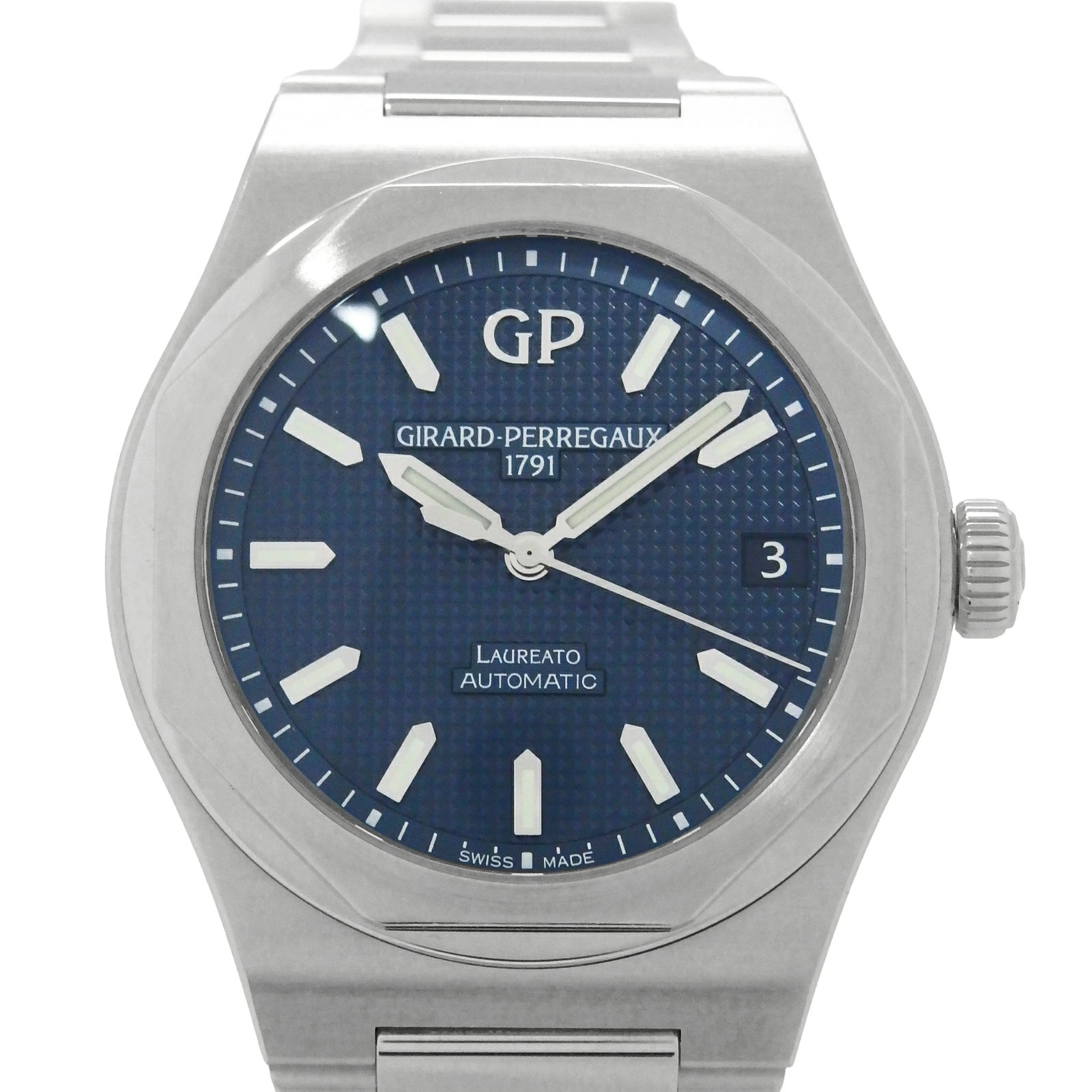 GIRARD-PERREGAUX 81010-11-431-11A Men’s Used Watch #71015