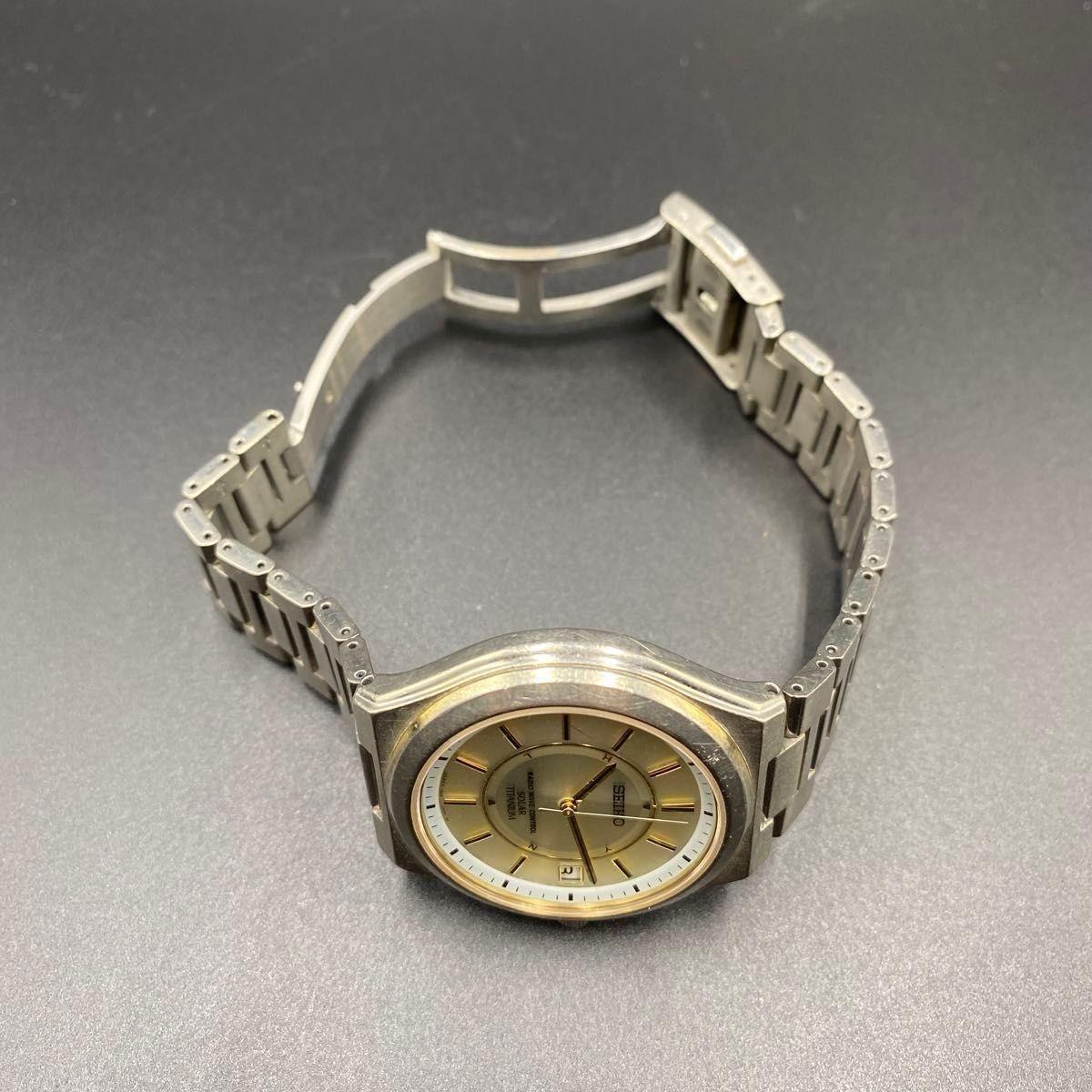 SEIKO Radio Solar 7B22 0AF0 Titanium