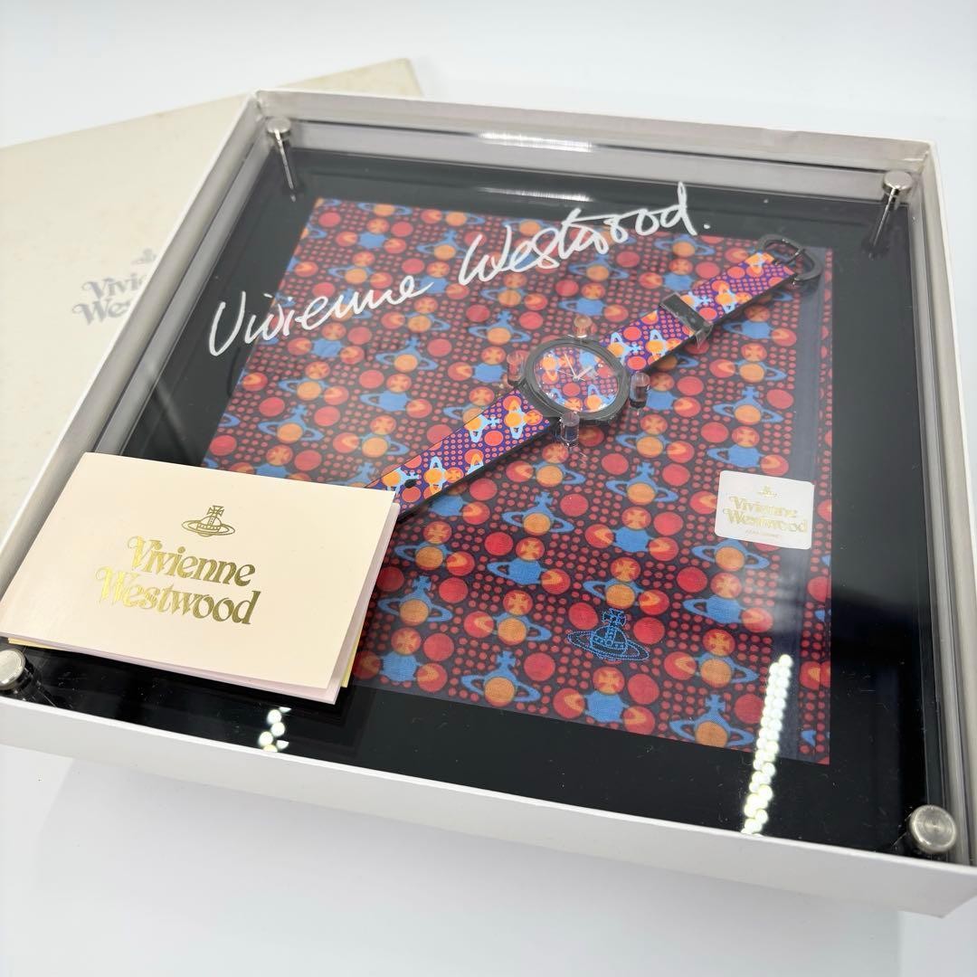 With Box Vivienne Westwood Orb Pattern Watch
