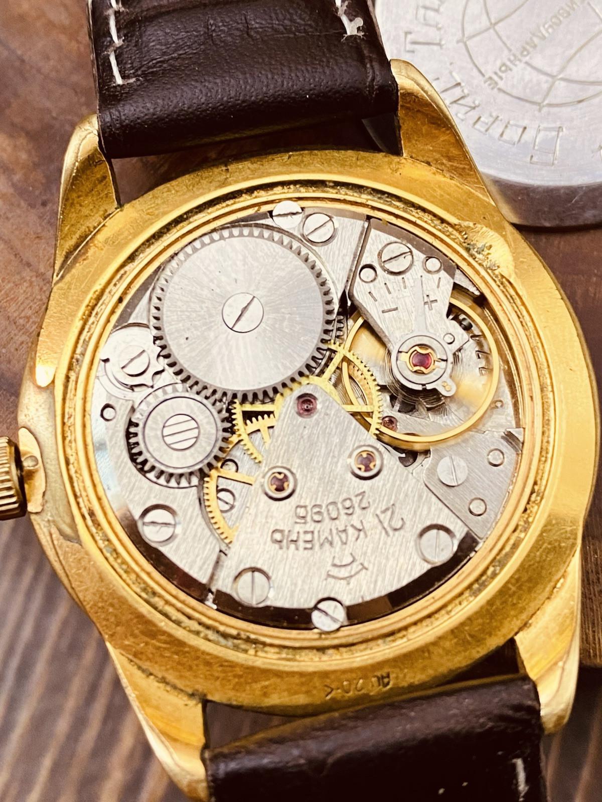 1970s RAKETA Baltika 2609 AU vinatge USSR Soviet watch 19 jewels #7658