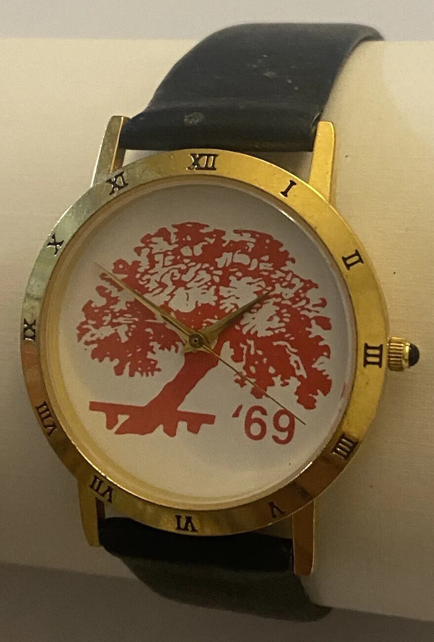Image Watches California Cherry Blossm Tree 1980’s Tested Working! SEE PHOTOS!