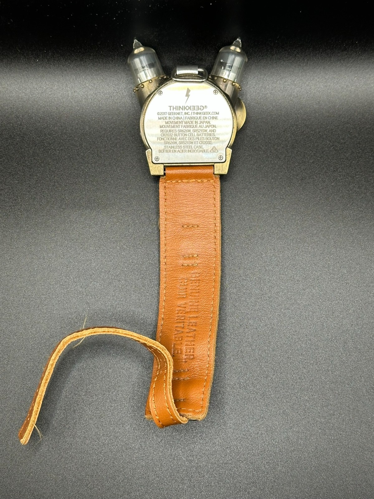 Steampunk Tesla Analog Watch (Missing Key)(Unsure of function)