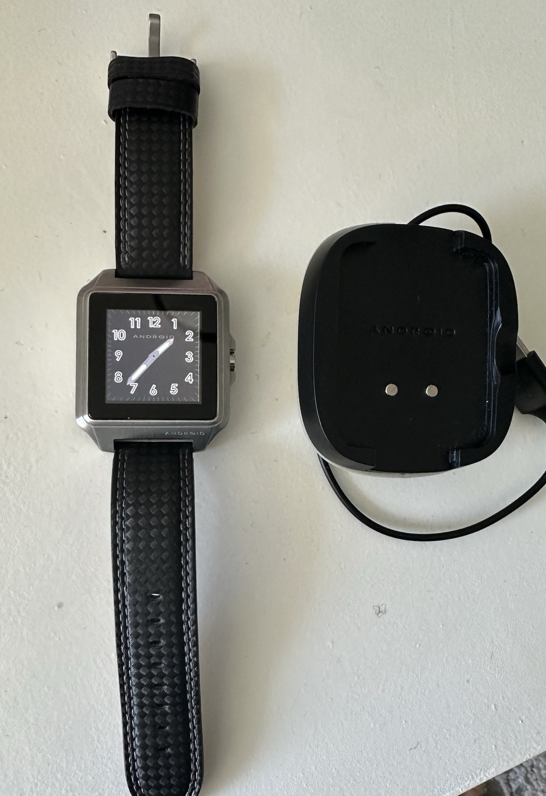 Android Galactopus Digital Touch Screen AD551 Leather Band Men’s Watch