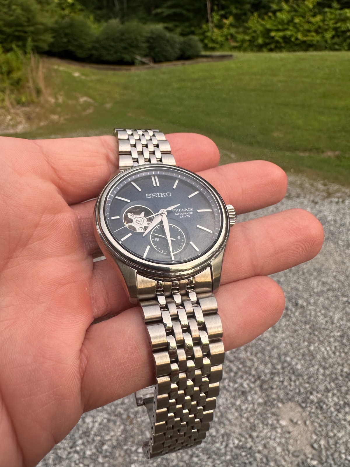 Seiko Blue Luxe Presage SPB527 Excellent condition