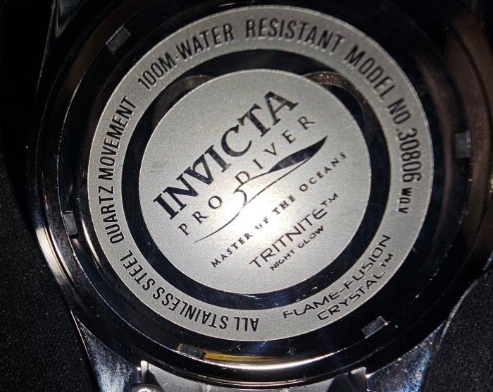 Invicta Wrist Watch for Stainless Steal Men 30806