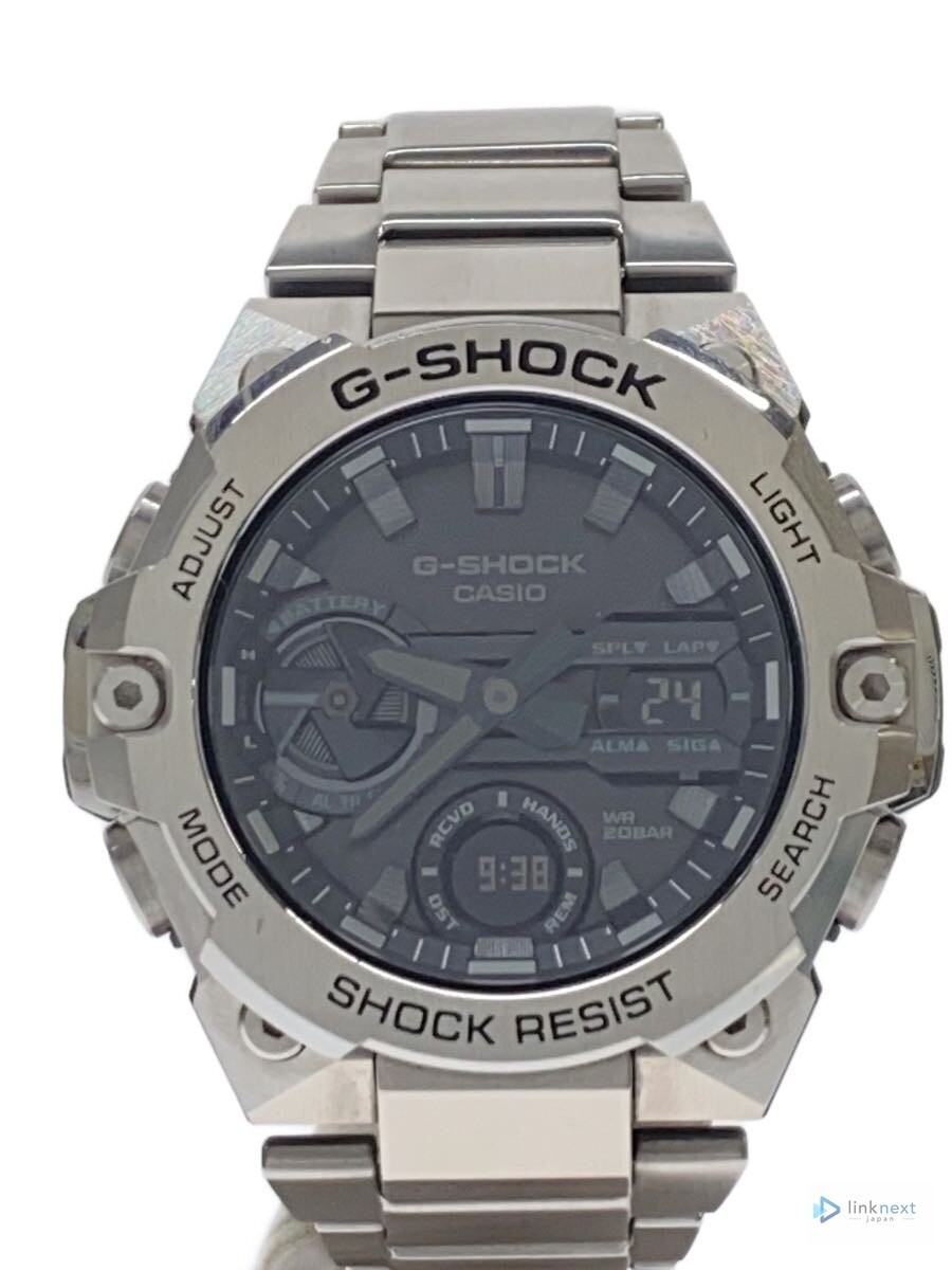 CASIO G-SHOCK GST-B400 Men’s Solar Analog-Digital Stainless Steel