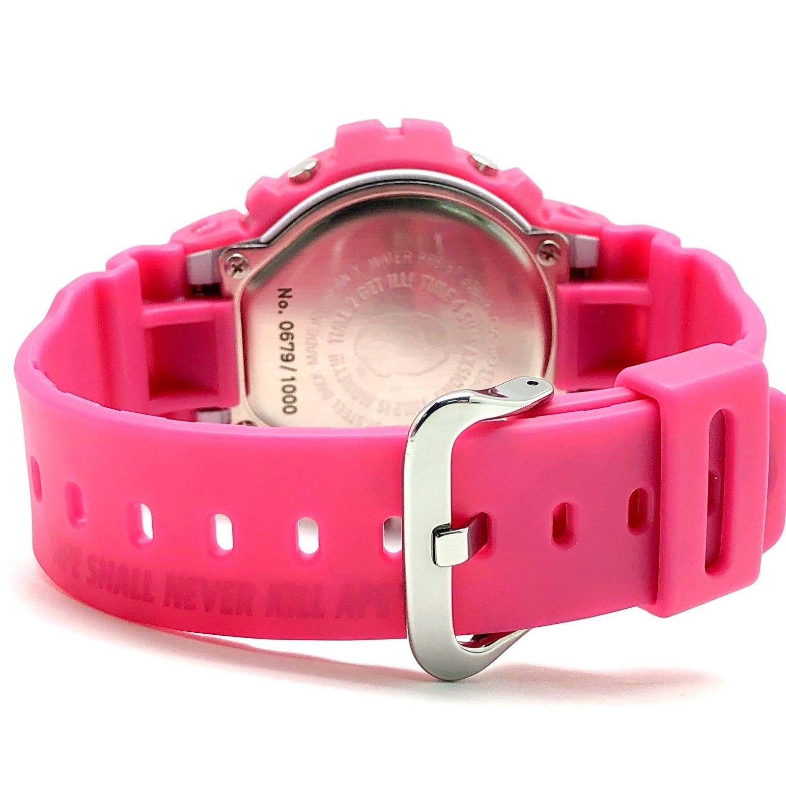 G SHOCK DW 6900 A BATHING APE BAPE Collaboration Model Pink NFS Limited 1000 Pie