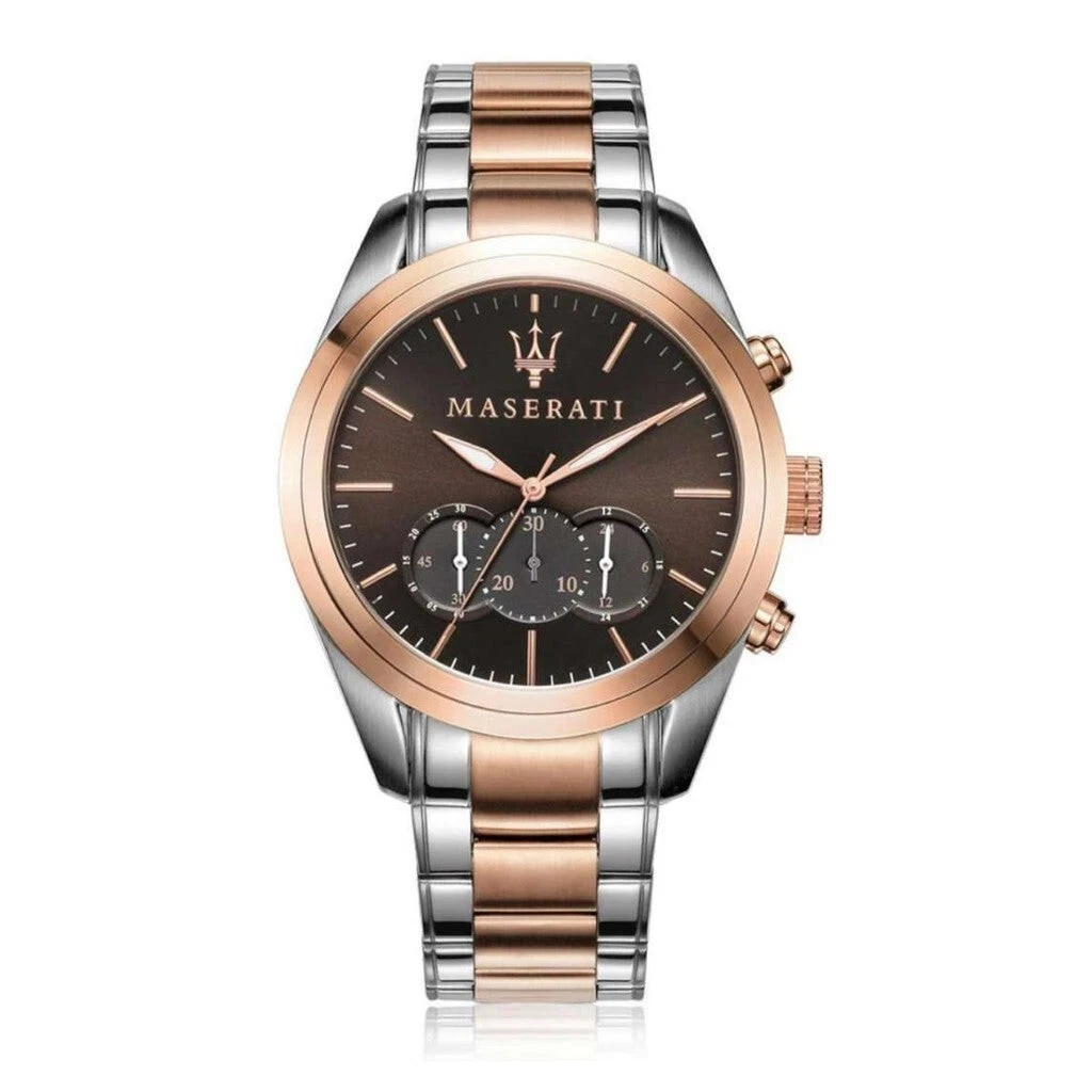 Masersti Traguardo 45mm Two tone Brown Dial Men’s Watch R8873612003