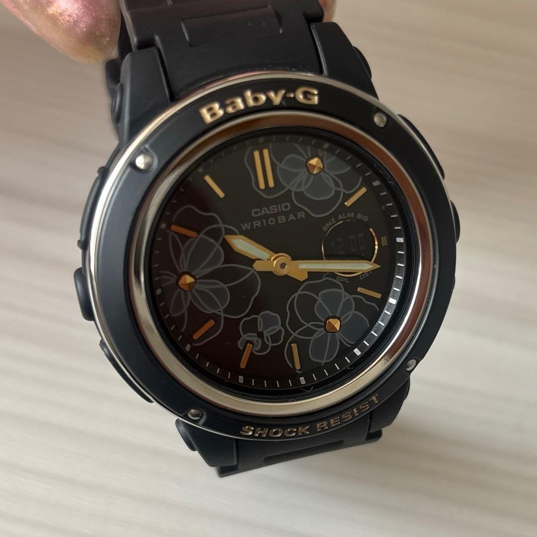 CASIO BABY G BGA 150FL 1AJF Floral Black Casio