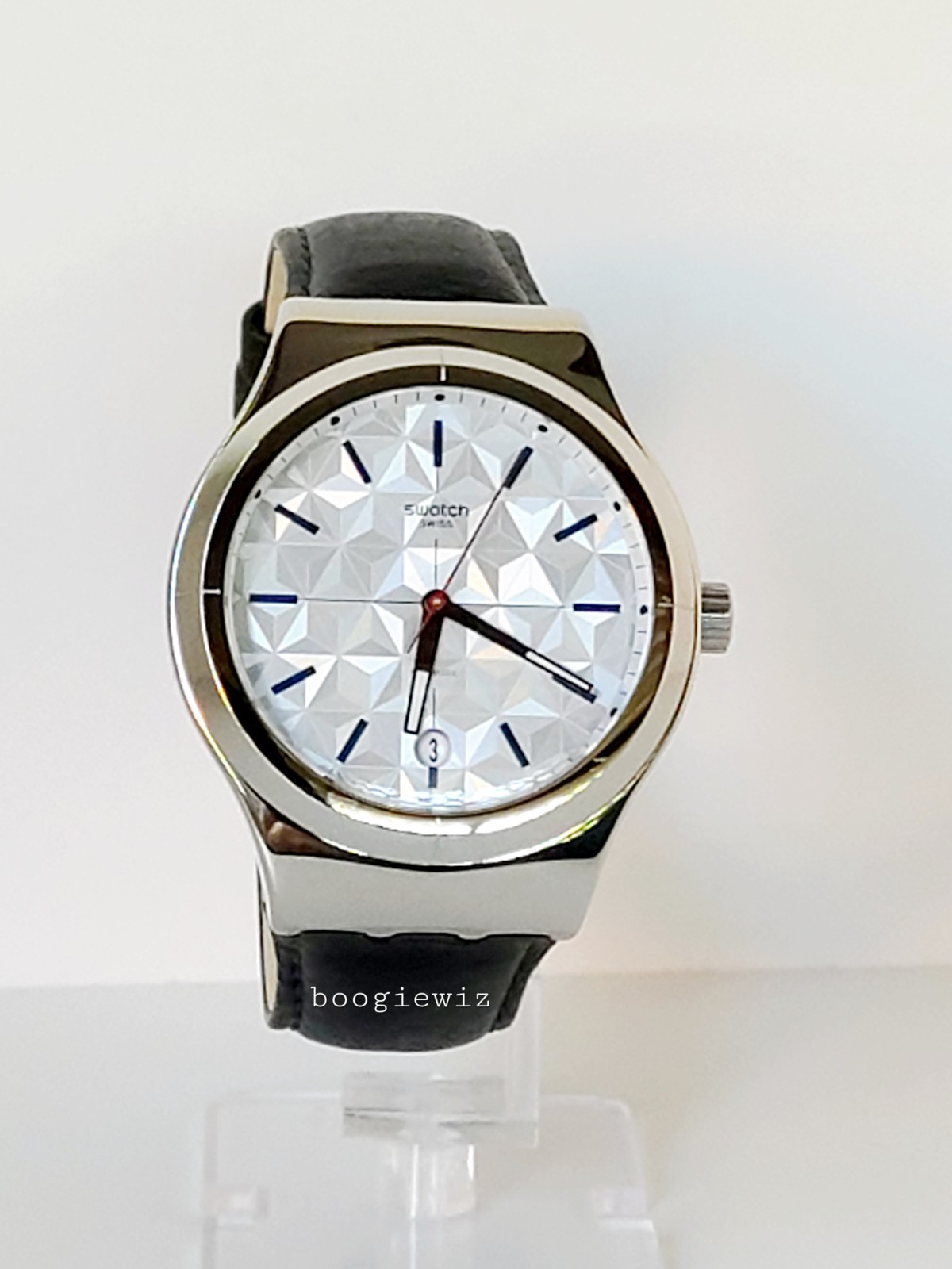 SWATCH, SWISS MADE AUTOMATIC, MEN’S SISTEM PUZZLE WATCH, YIS408 NIB