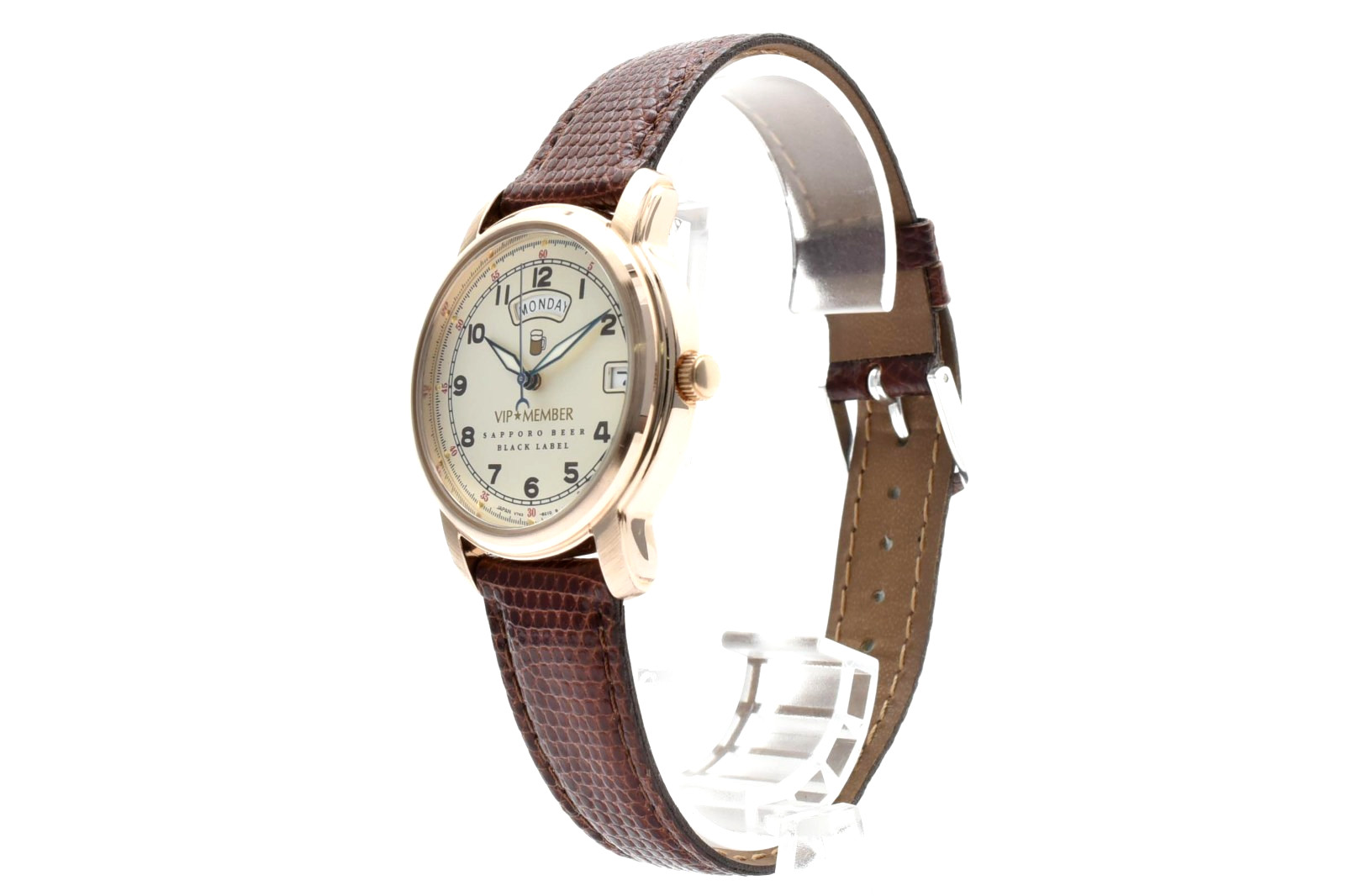 Rare Vintage [Near MINT] Seiko Alba V743-8A60 Gold Quartz Men’s Watch JAPAN