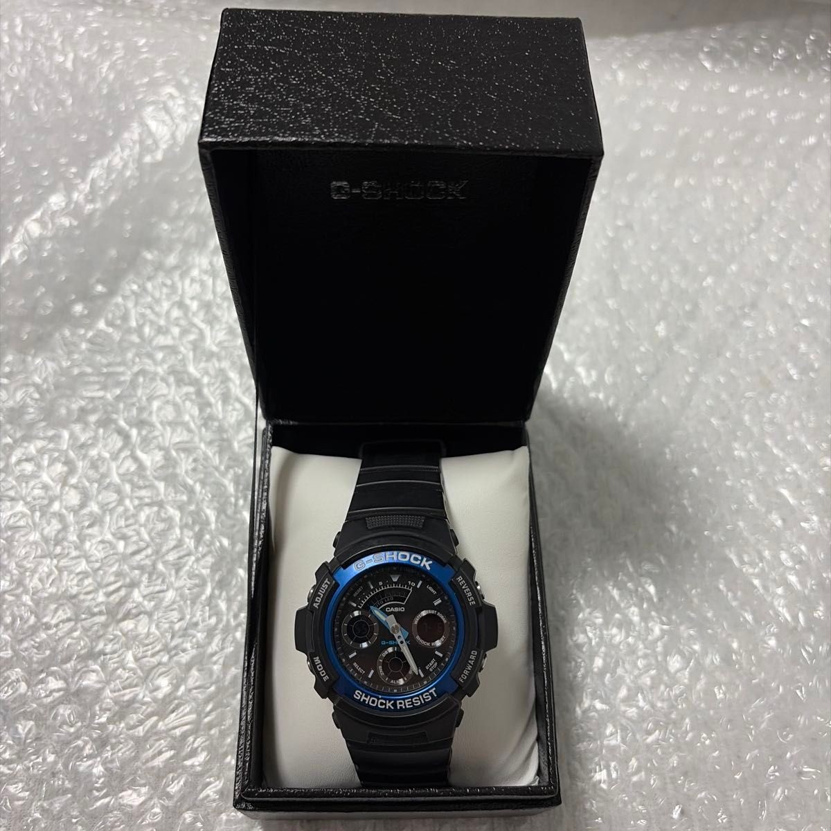 CASIO G-SHOCK 4778-JA Black Blue Wristwatch Pre-Owned