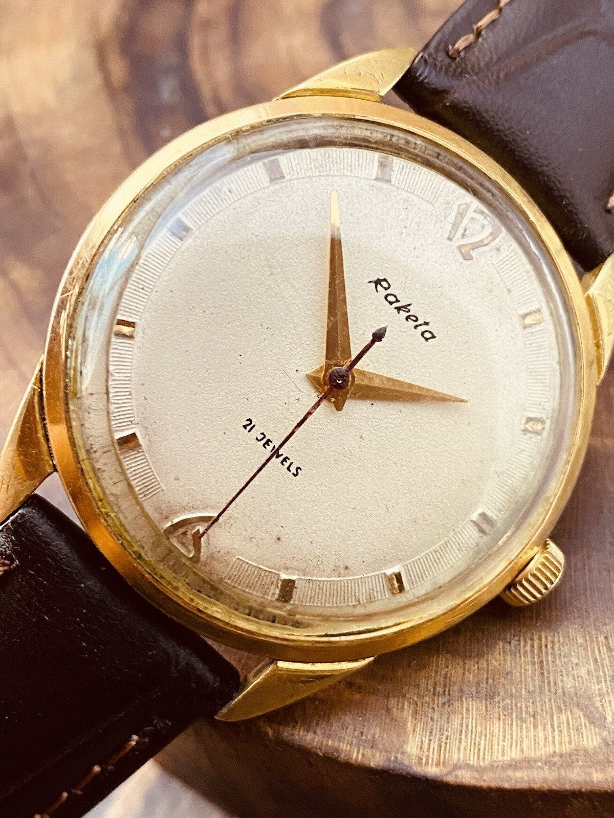 1970s RAKETA Baltika 2609 AU vinatge USSR Soviet watch 19 jewels #7658