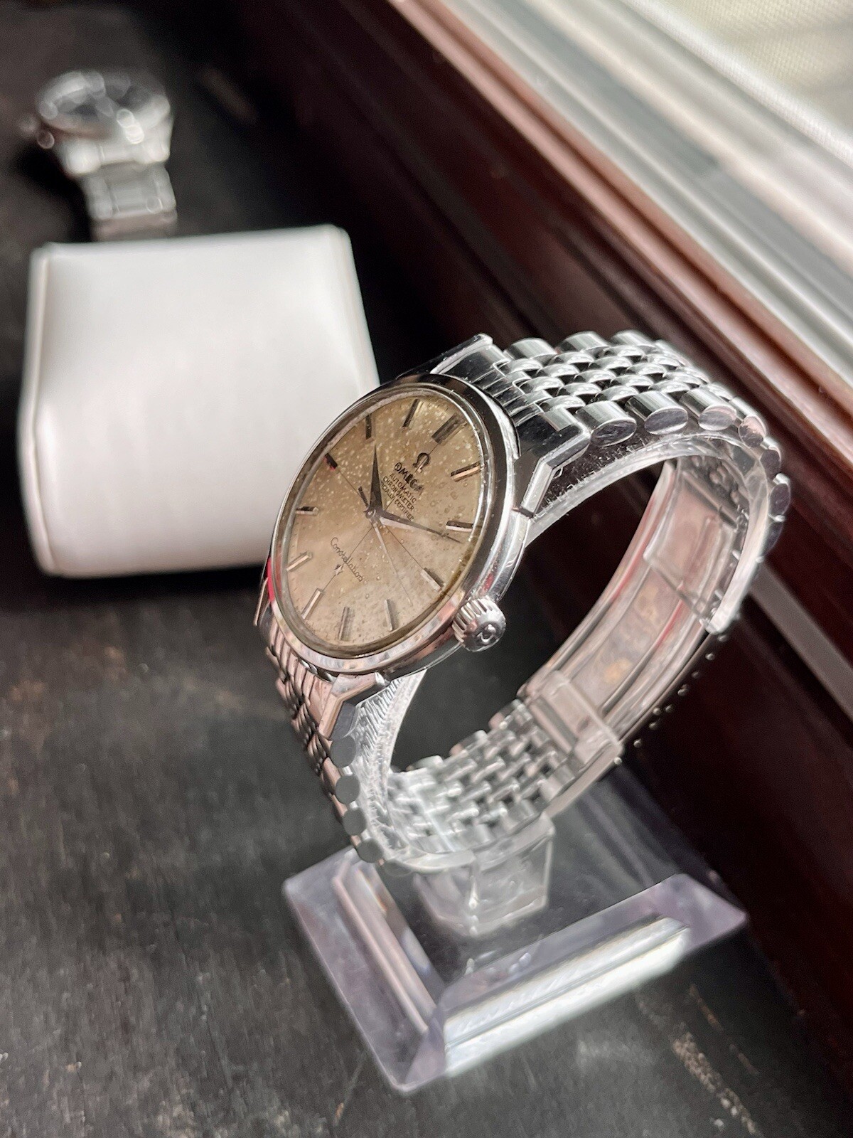 Vintage OMEGA Constellation Cal 551 Steel Automatic Mens Watch 167.005