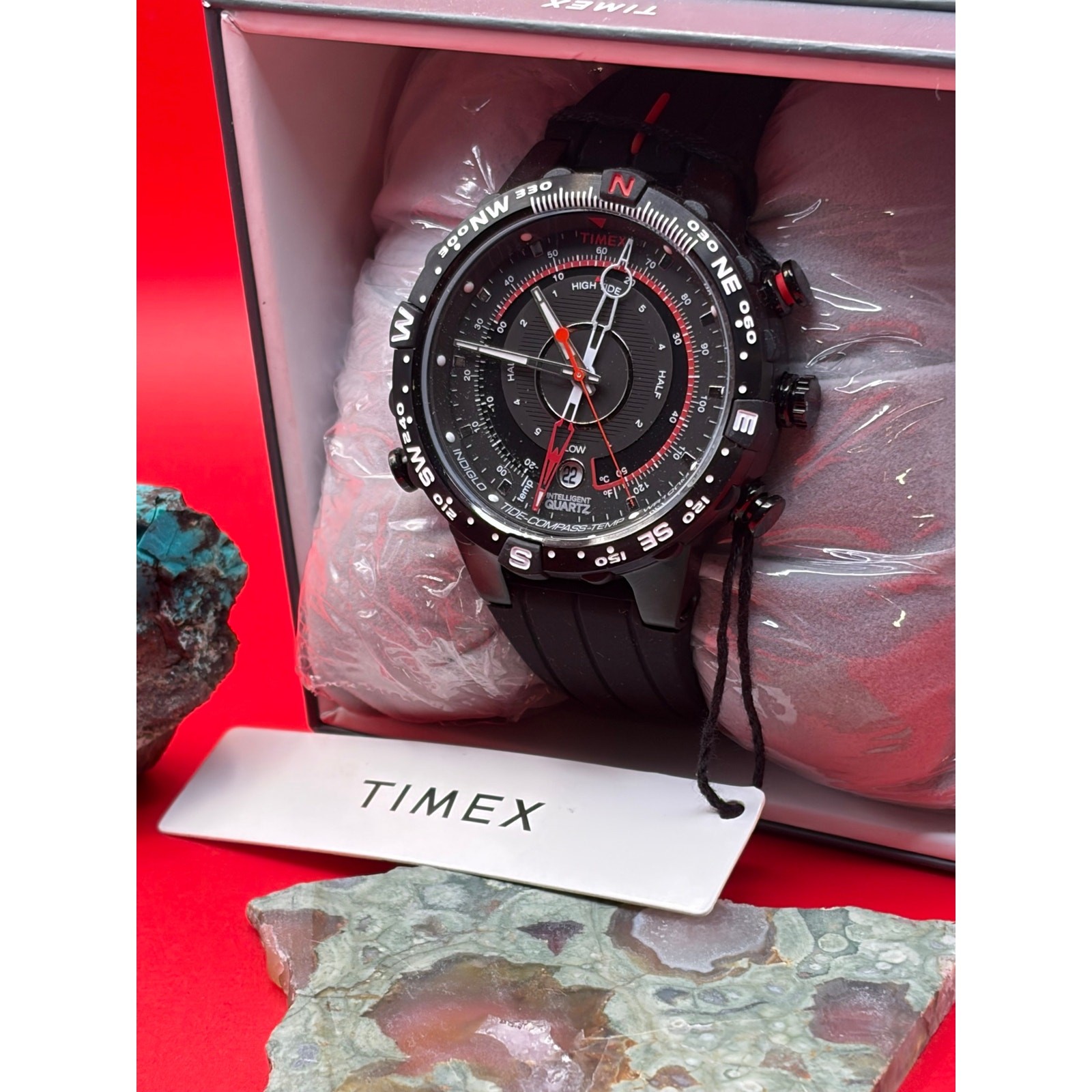 Timex Intelligent Quartz Tide-Temp-CompassModel number T2N720