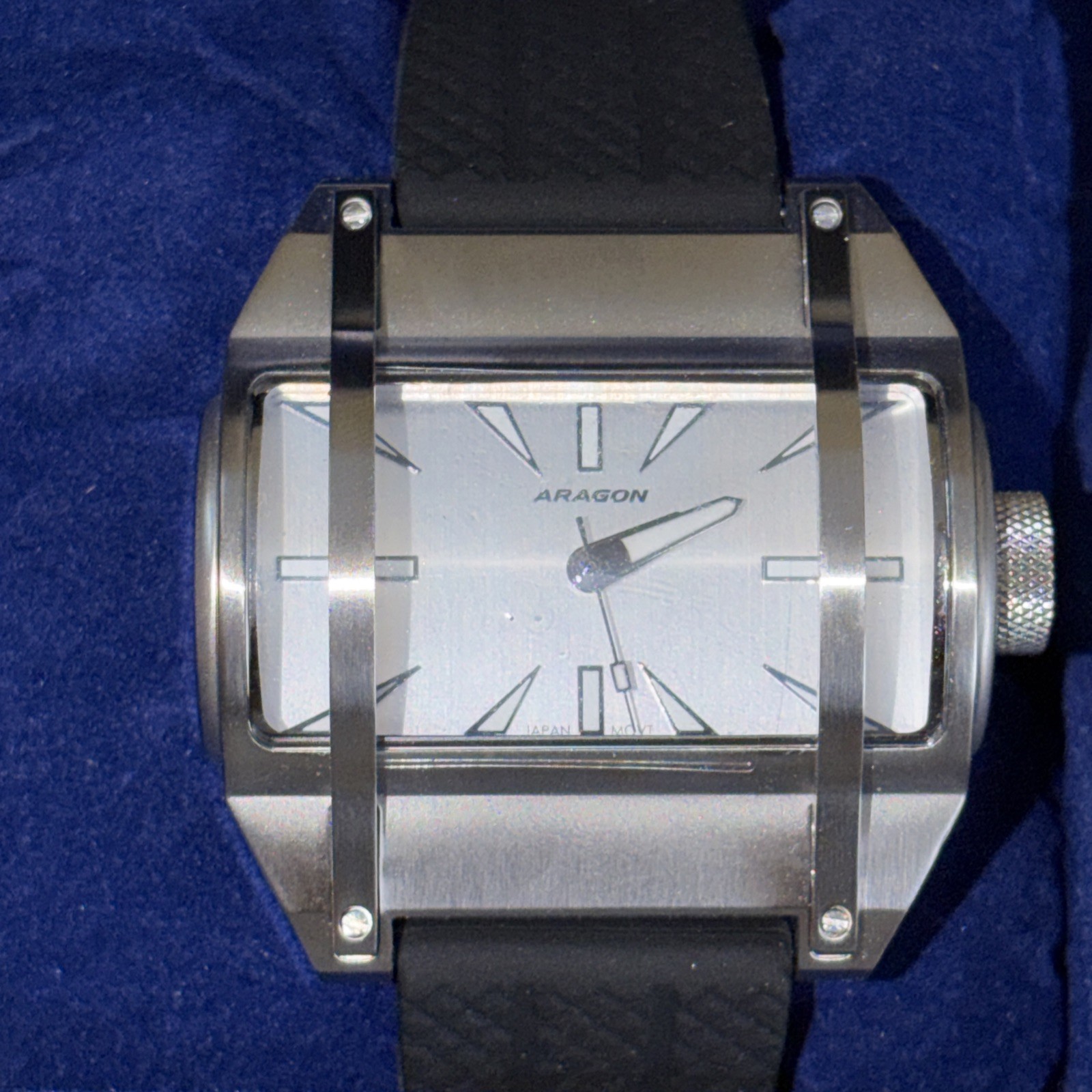 Aragon A277SLV Concept S Automatic Men’s Watch Silver Dial
