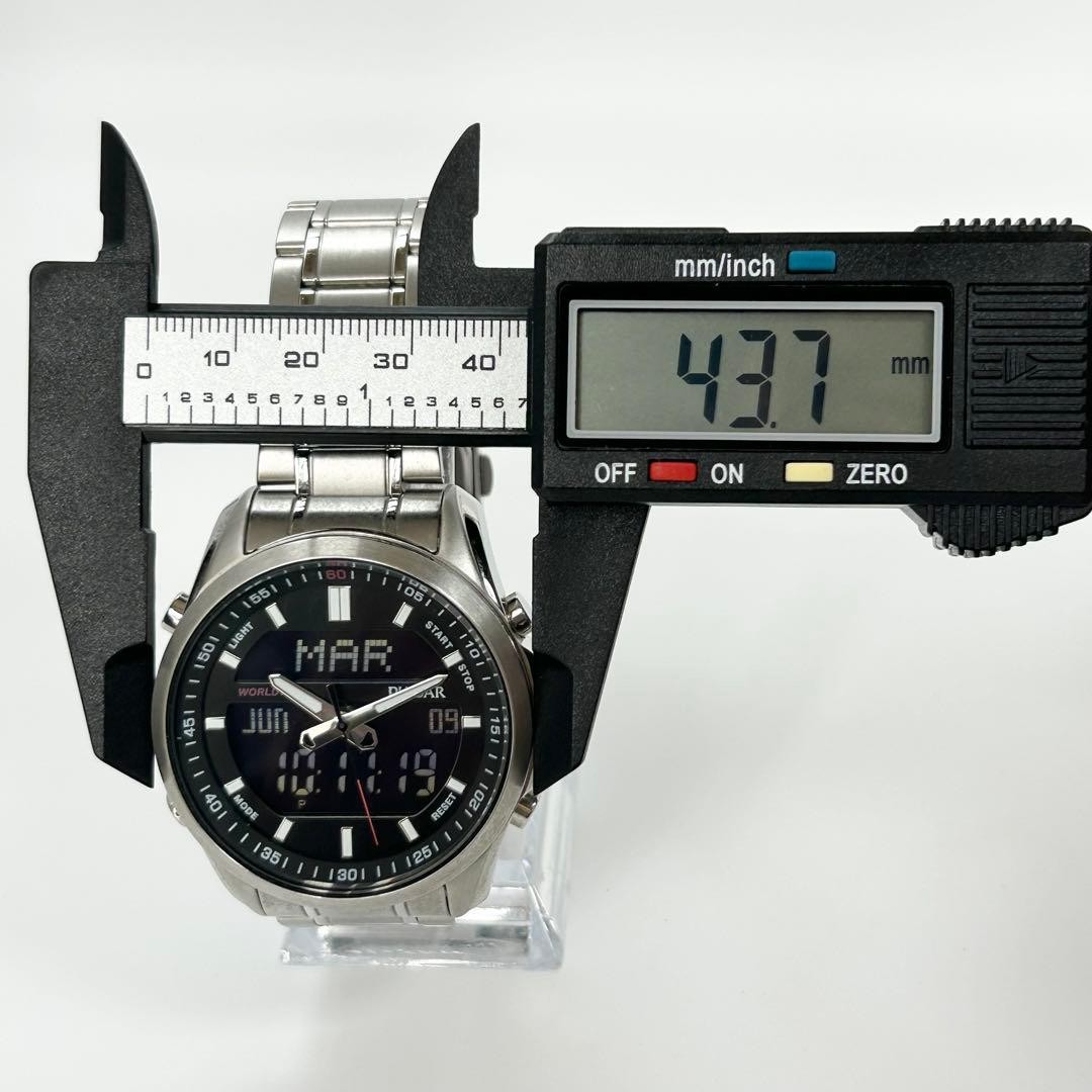 Pulsar by Seiko PZ4021 Analog Digital Quartz Watch Used