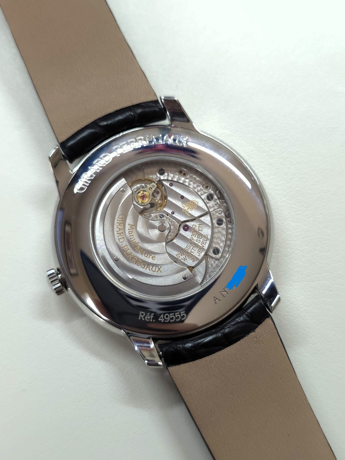 Girard Perregaux 1966 Series 49555D11A131-BB60 Just Serviced – Factory Diamonds
